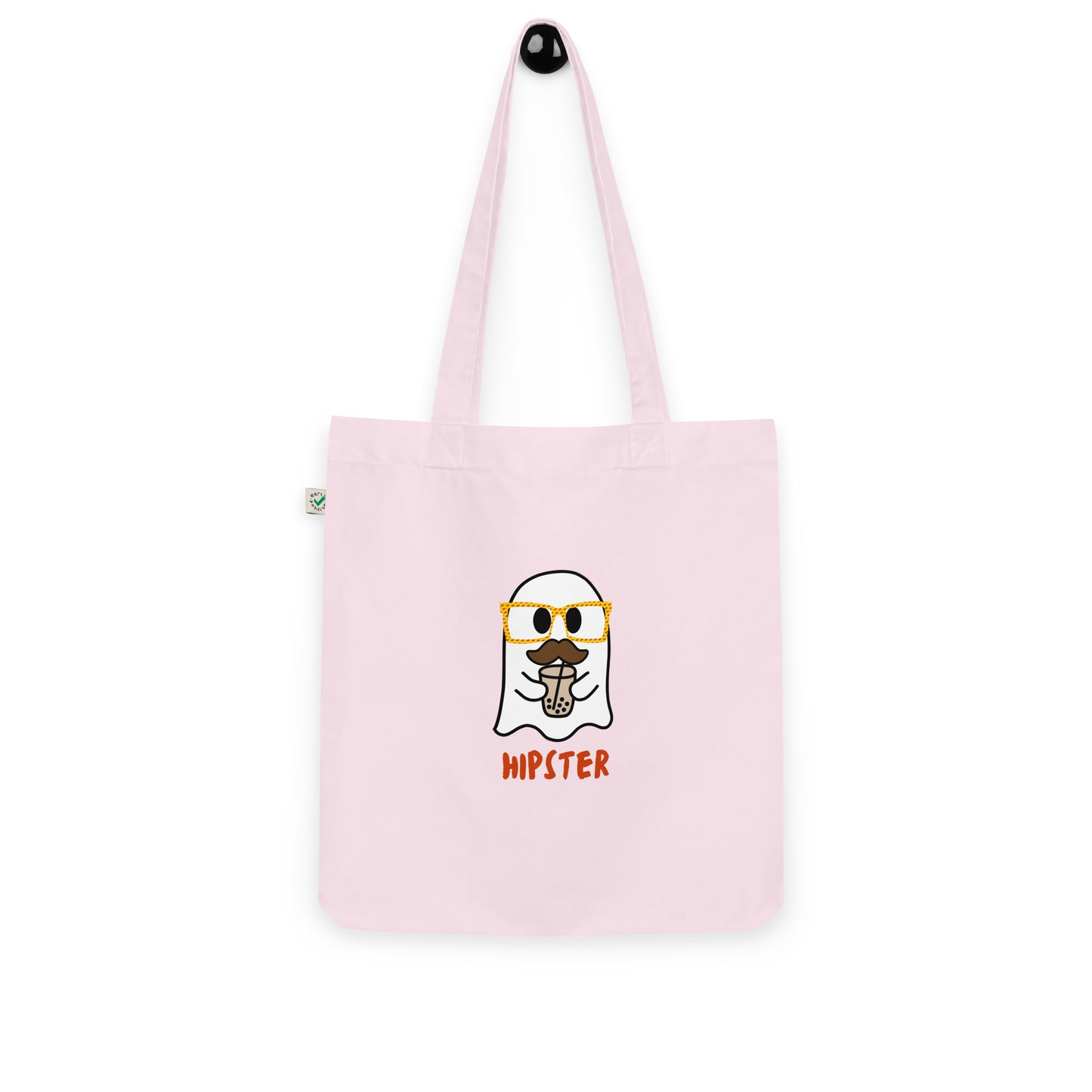 Hipster Organic fashion tote bag