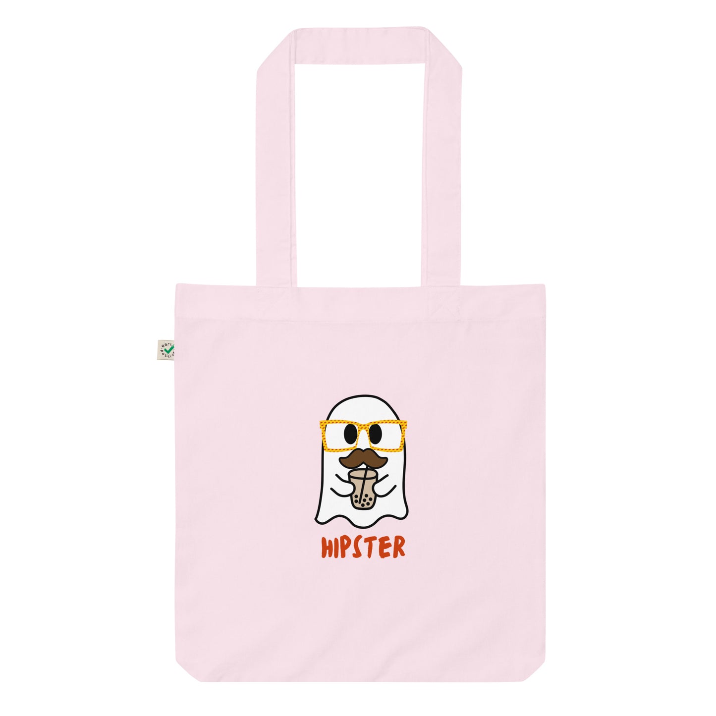 Hipster Organic fashion tote bag