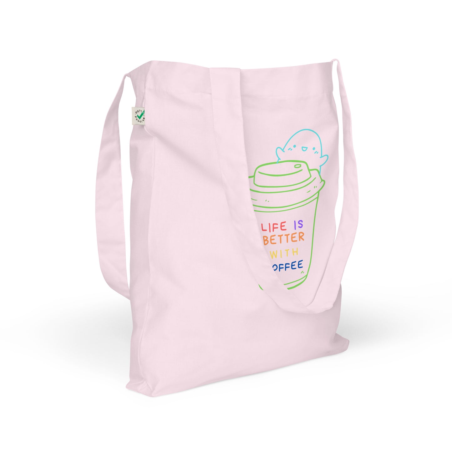 Coffee Organic fashion tote bag