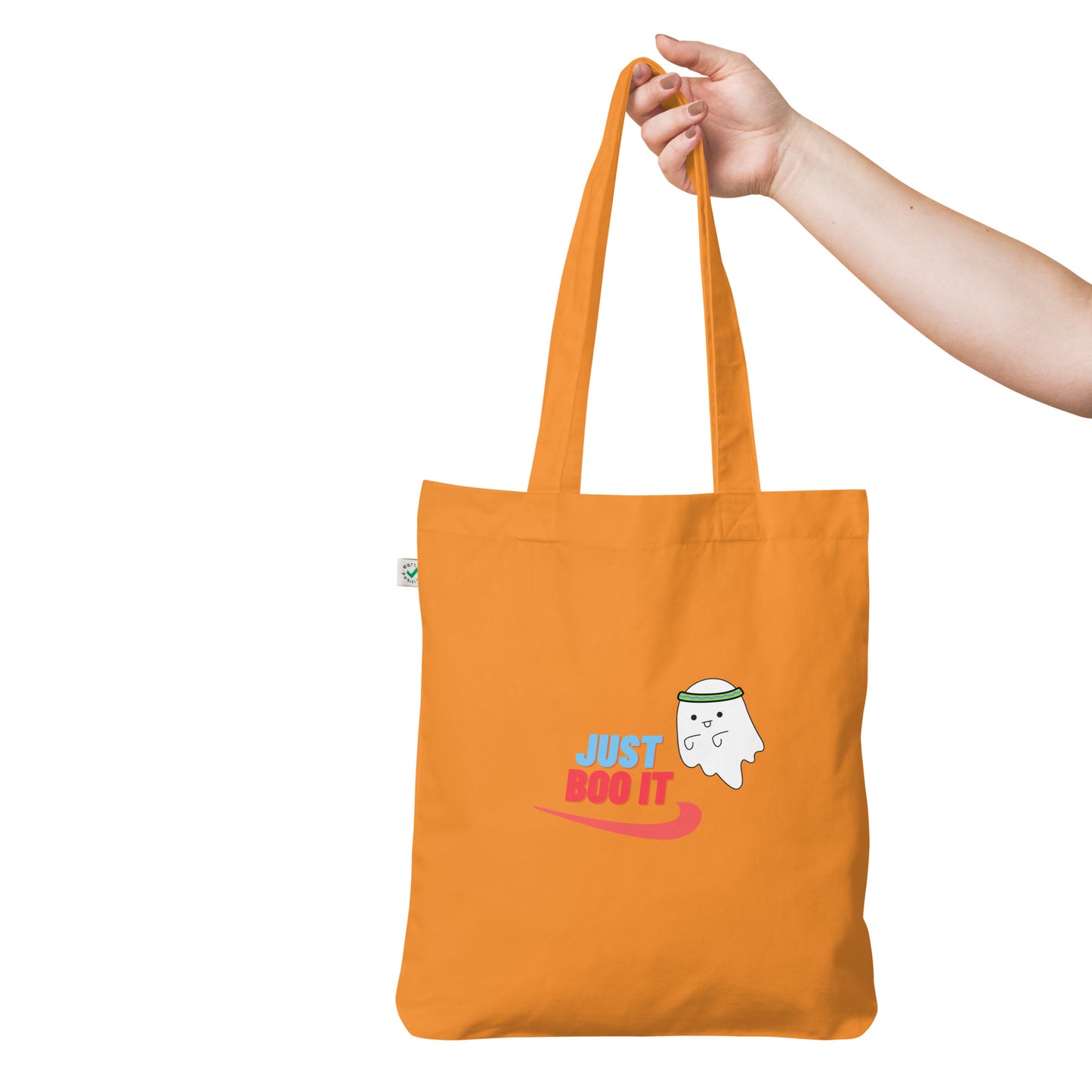 Just Boo It Organic fashion tote bag