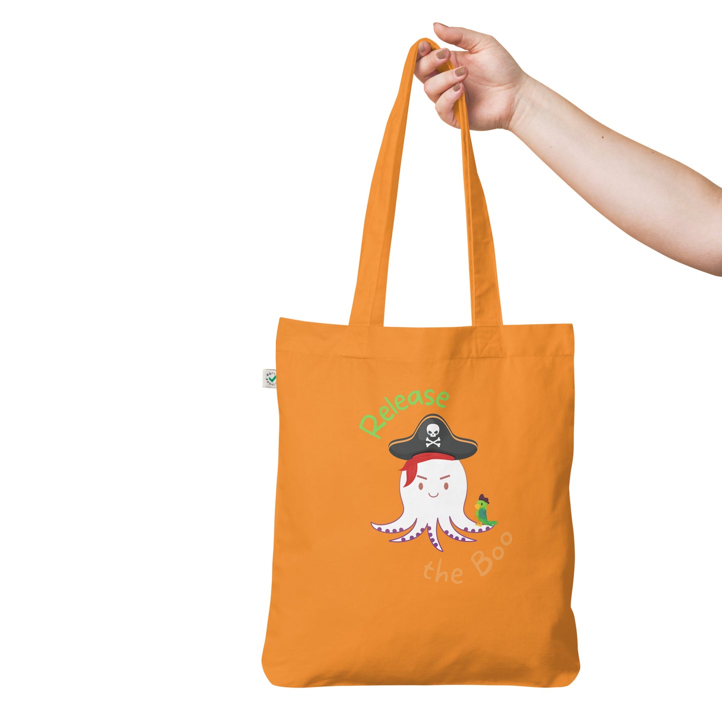 Release the Boo Organic fashion tote bag