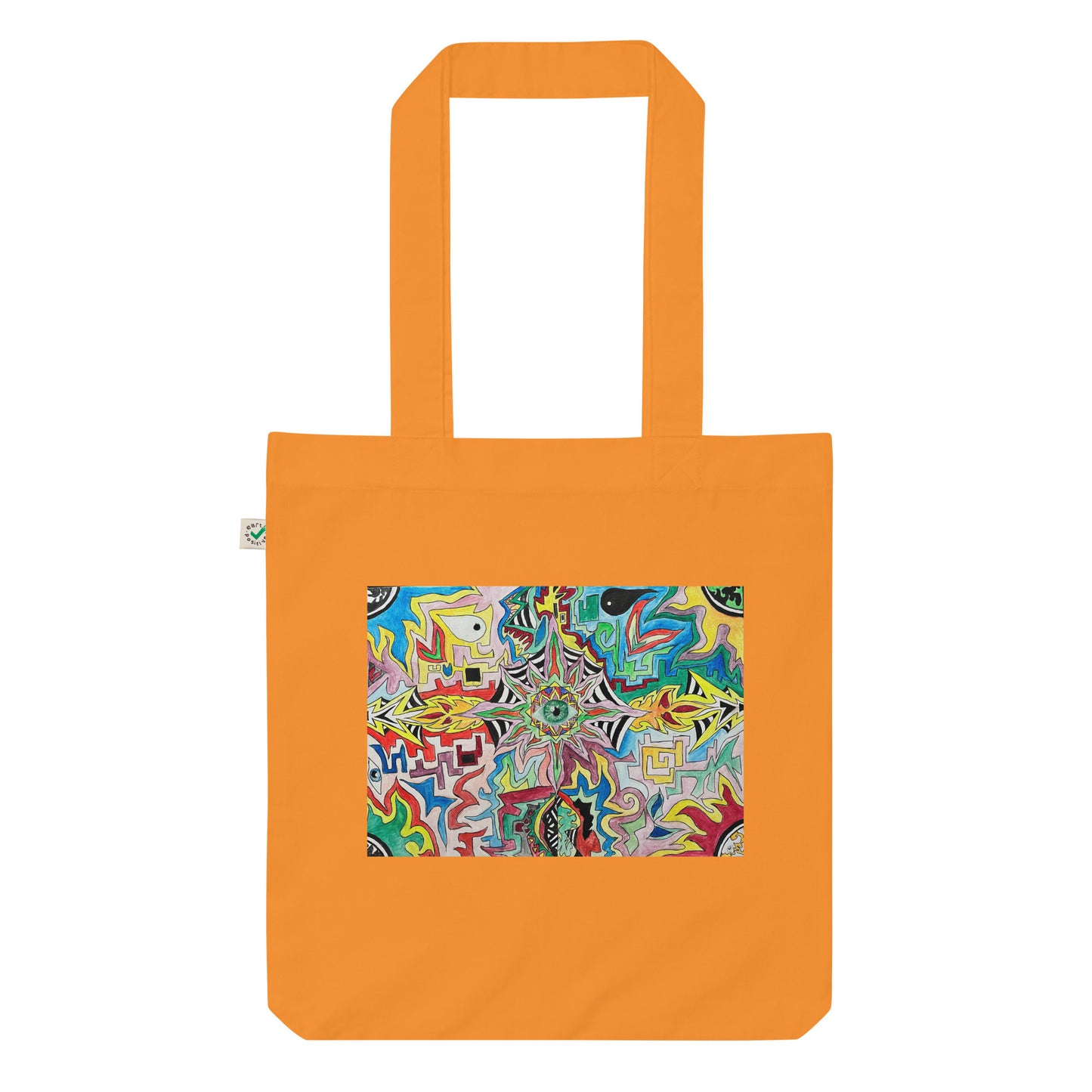 Vision Organic fashion tote bag