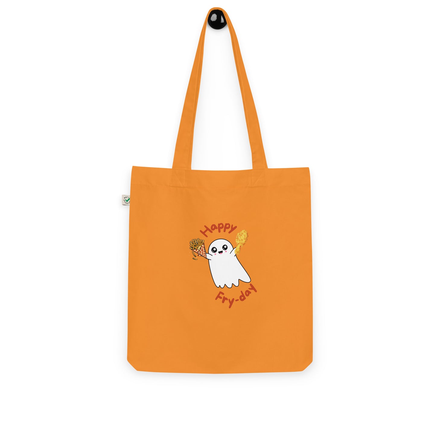 Happy Fry-day Organic fashion tote bag