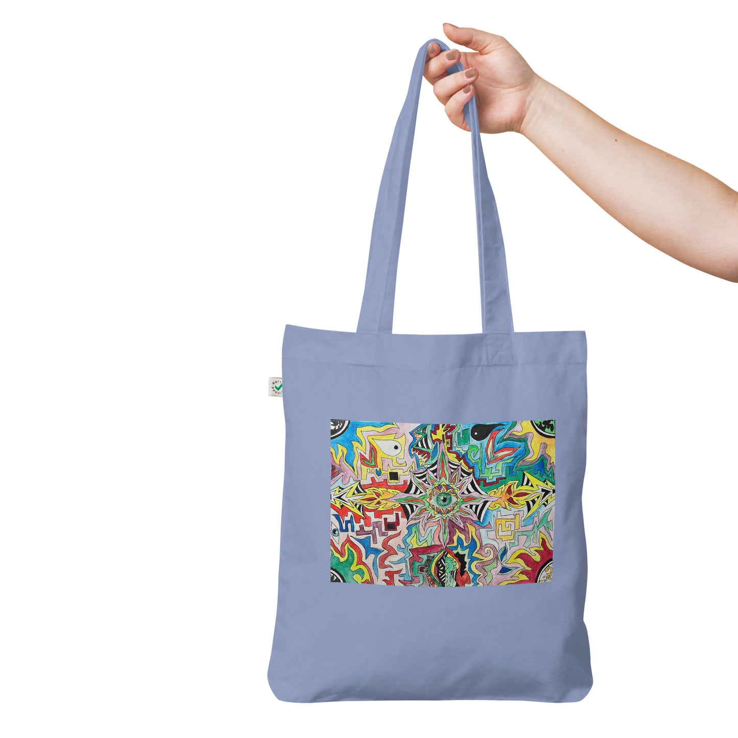 Vision Organic fashion tote bag