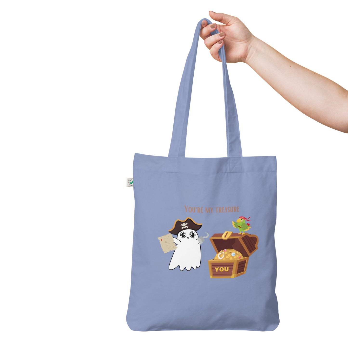 You're my treasure Organic fashion tote bag