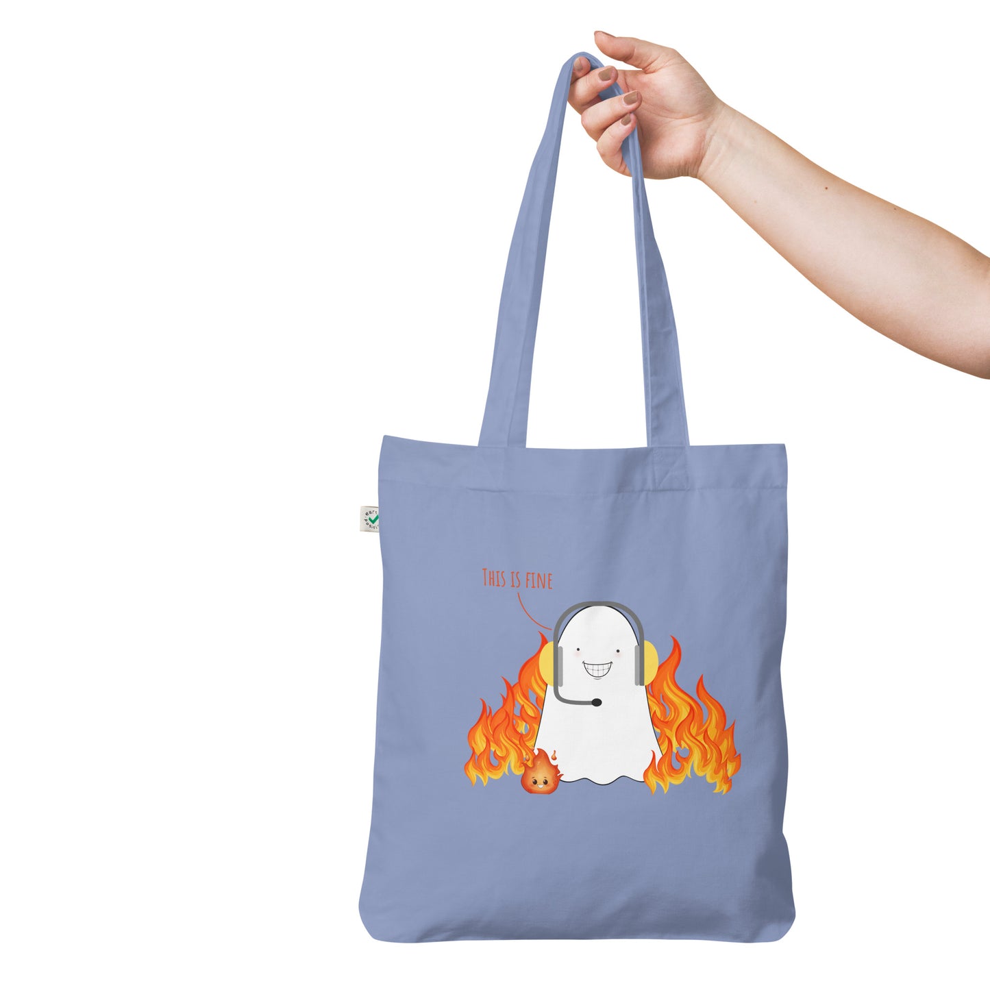 This is fine Organic fashion tote bag