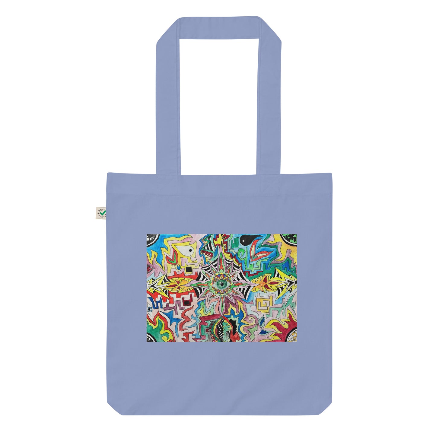 Vision Organic fashion tote bag