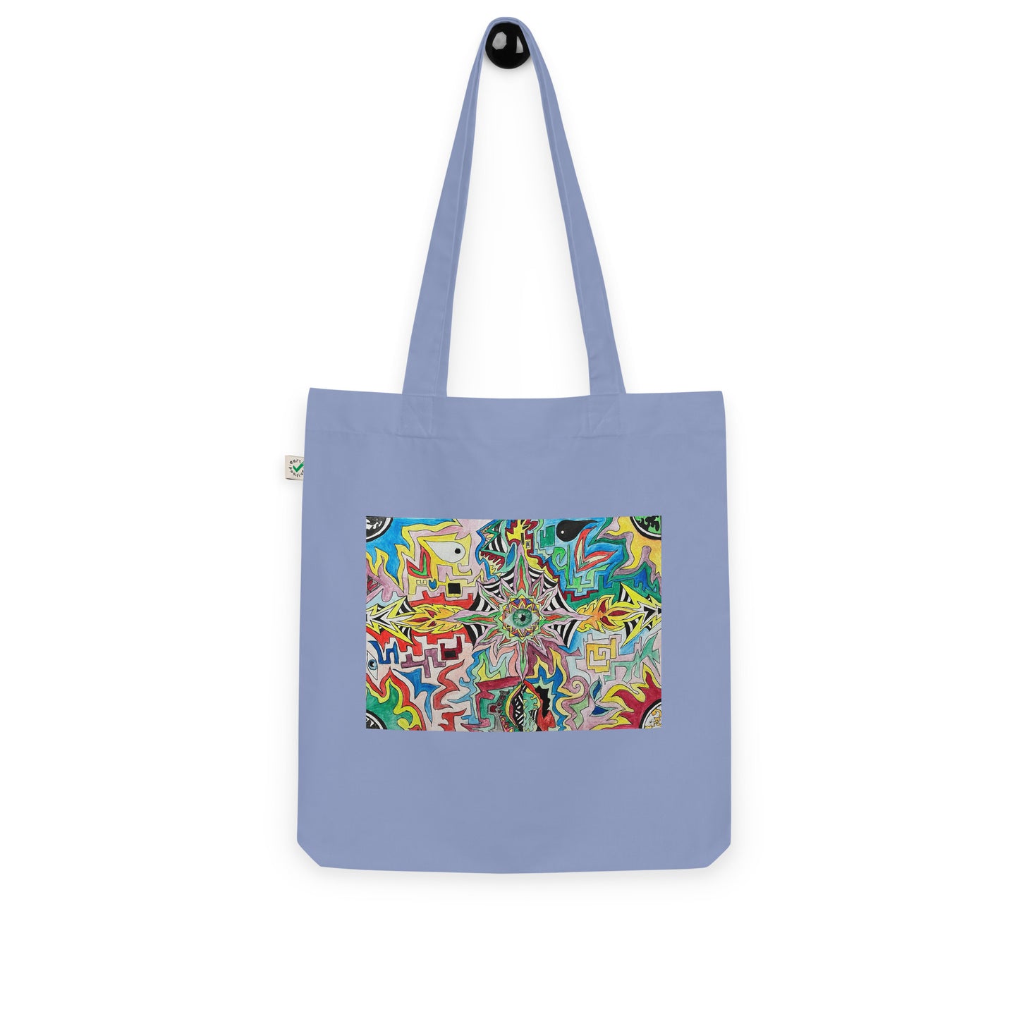 Vision Organic fashion tote bag