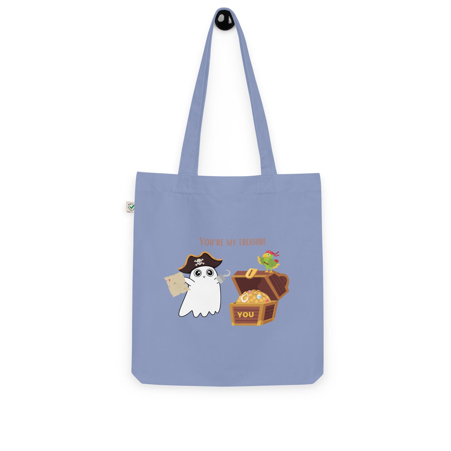 You're my treasure Organic fashion tote bag