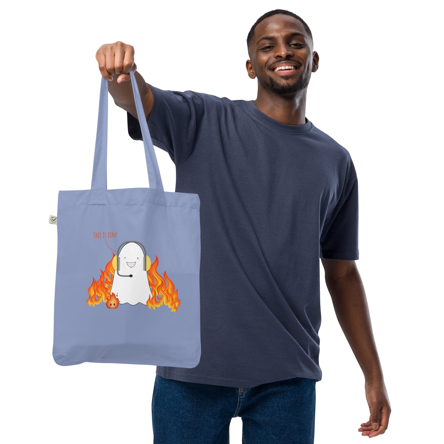 This is fine Organic fashion tote bag