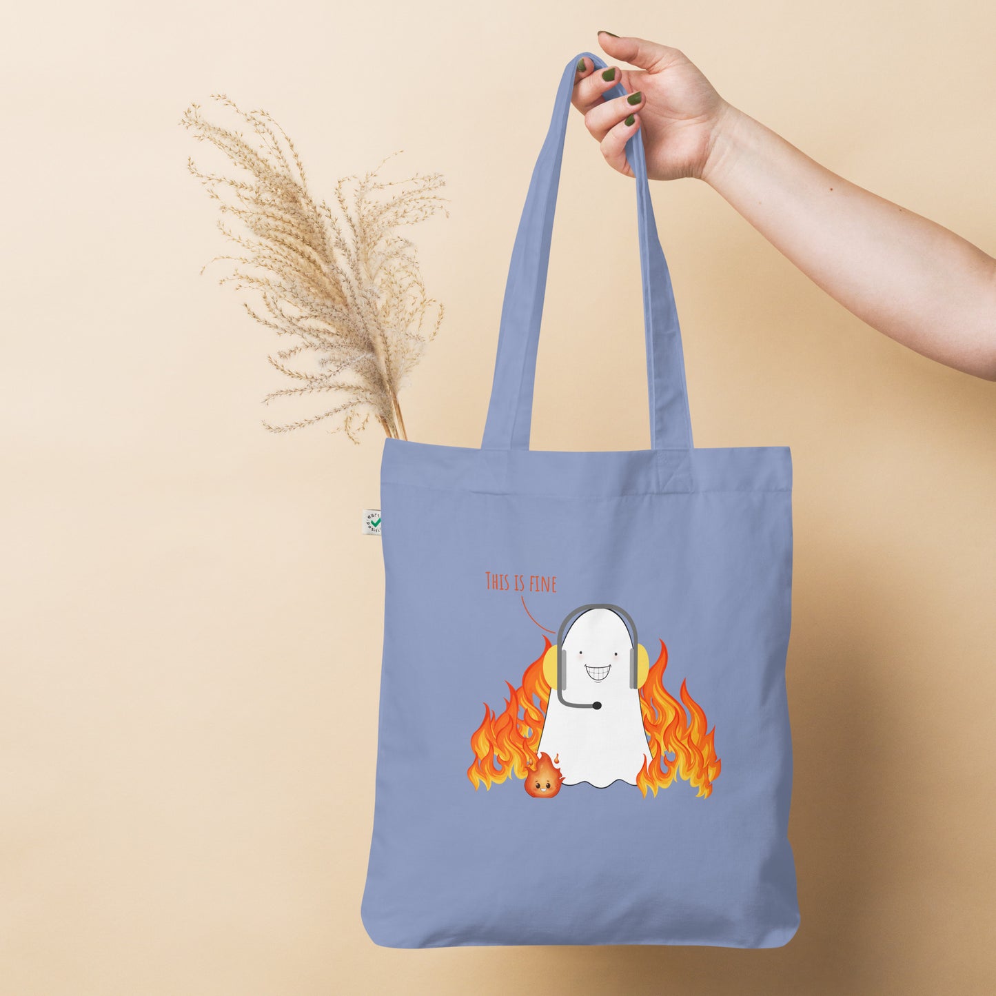 This is fine Organic fashion tote bag