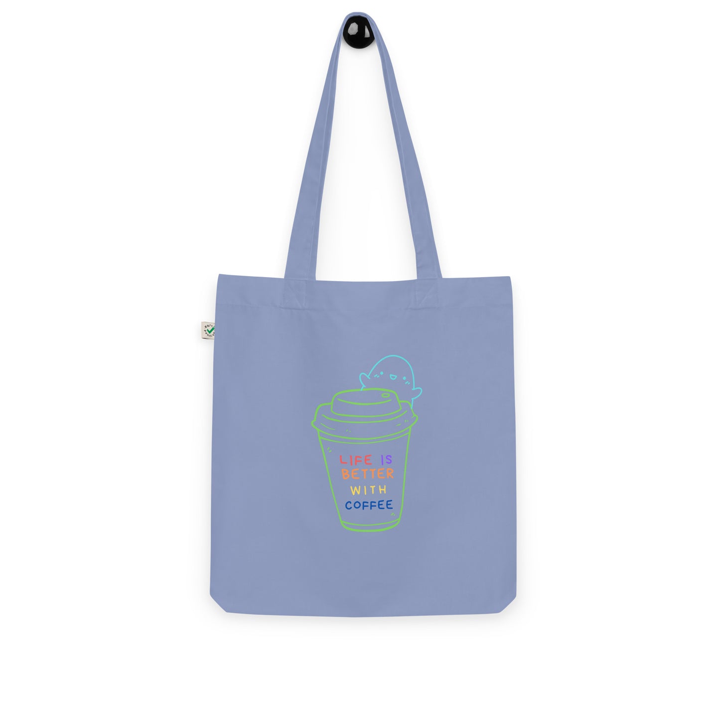 Coffee Organic fashion tote bag