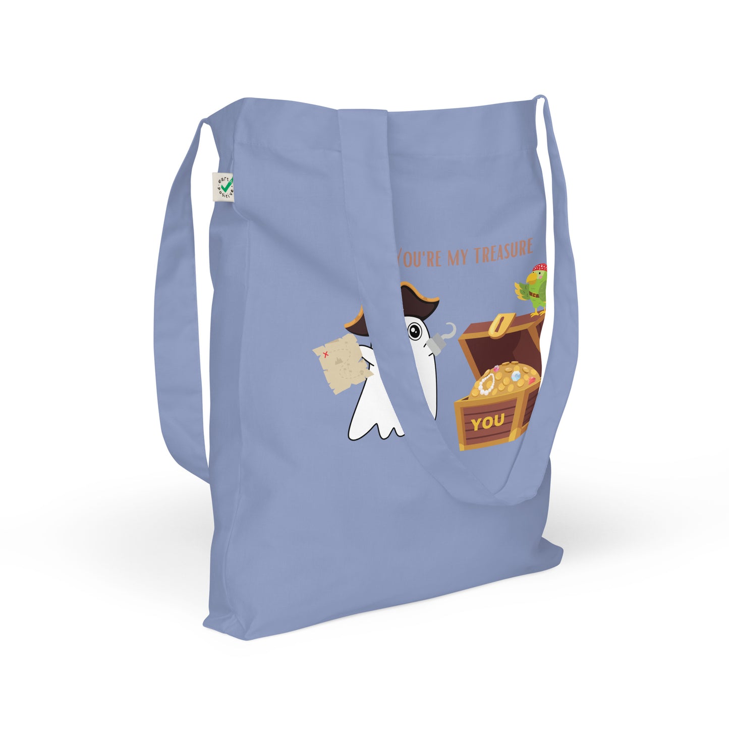 You're my treasure Organic fashion tote bag