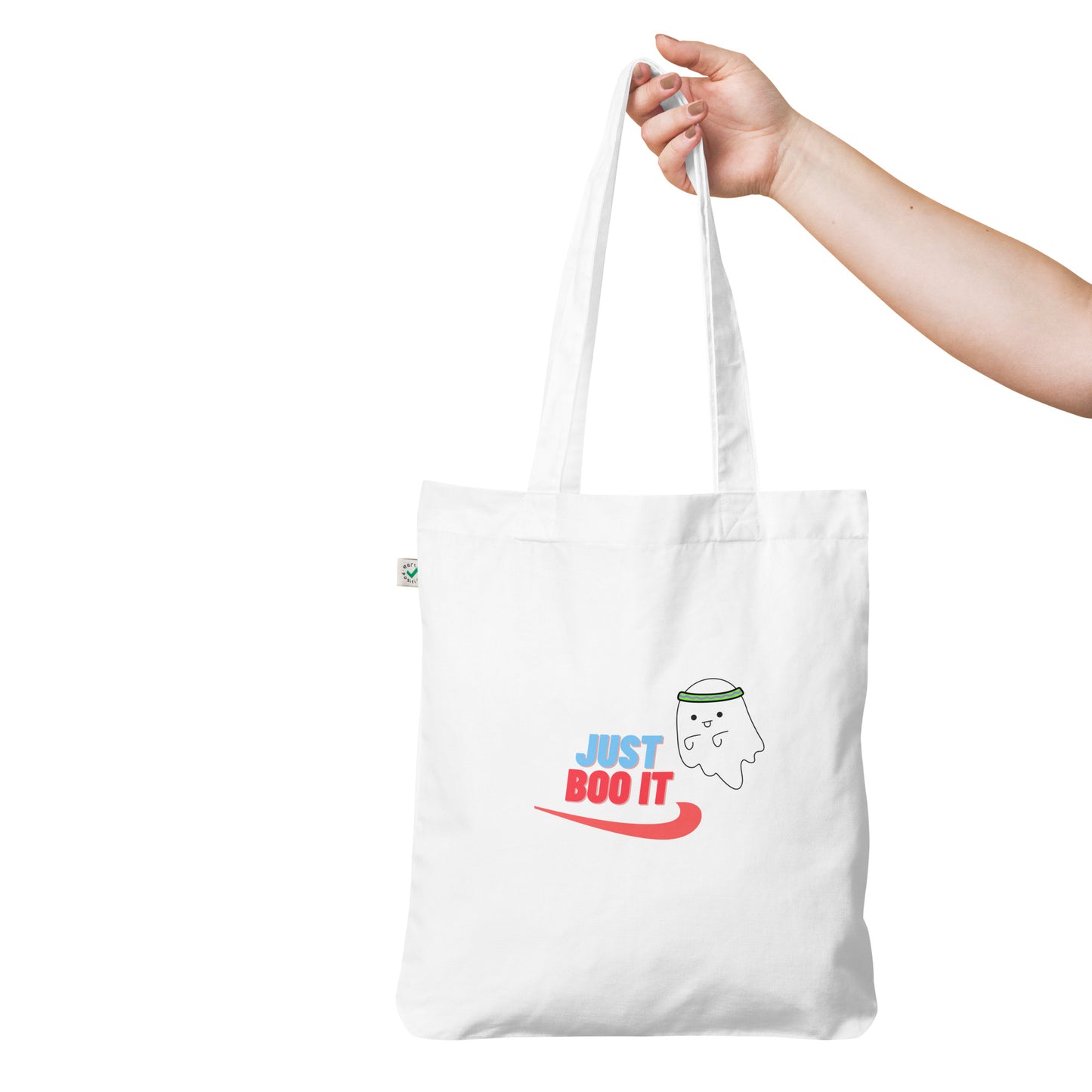 Just Boo It Organic fashion tote bag