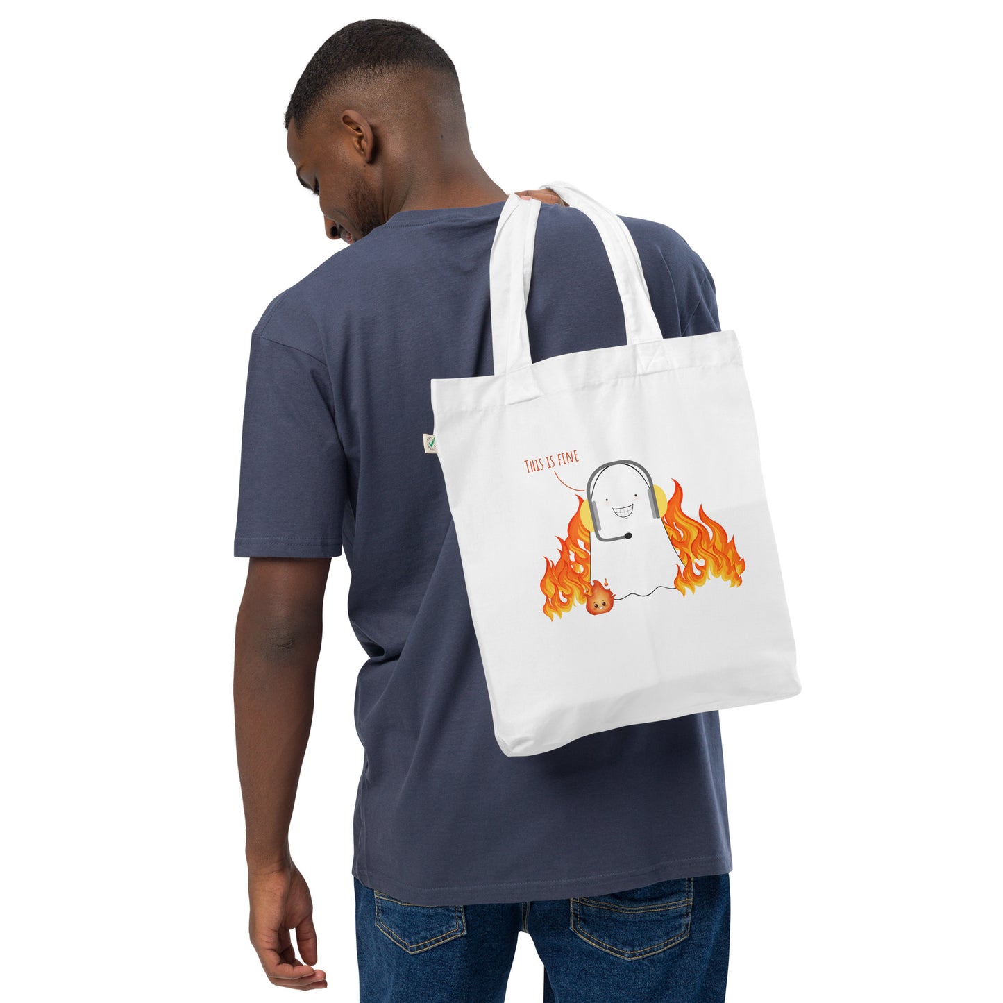 This is fine Organic fashion tote bag