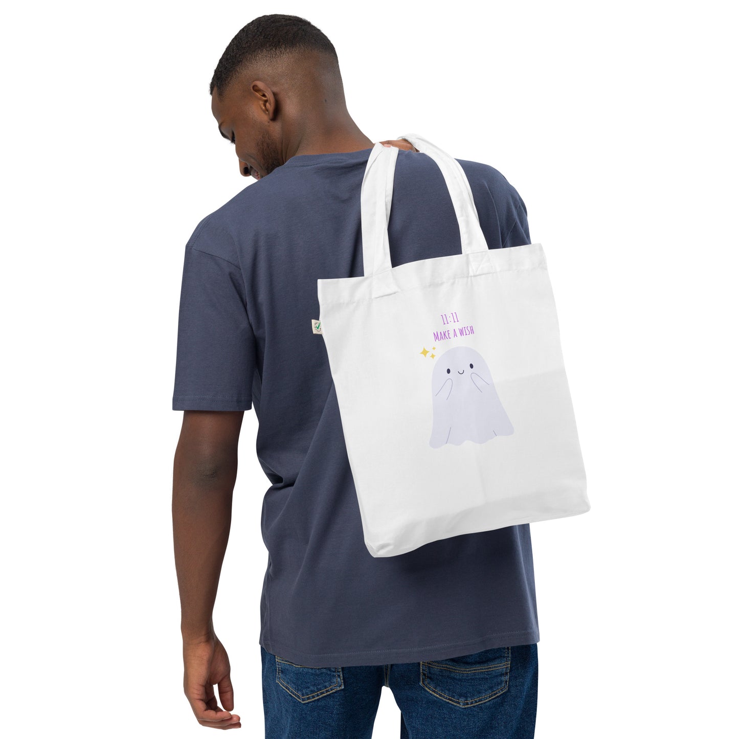 11:11 Organic fashion tote bag