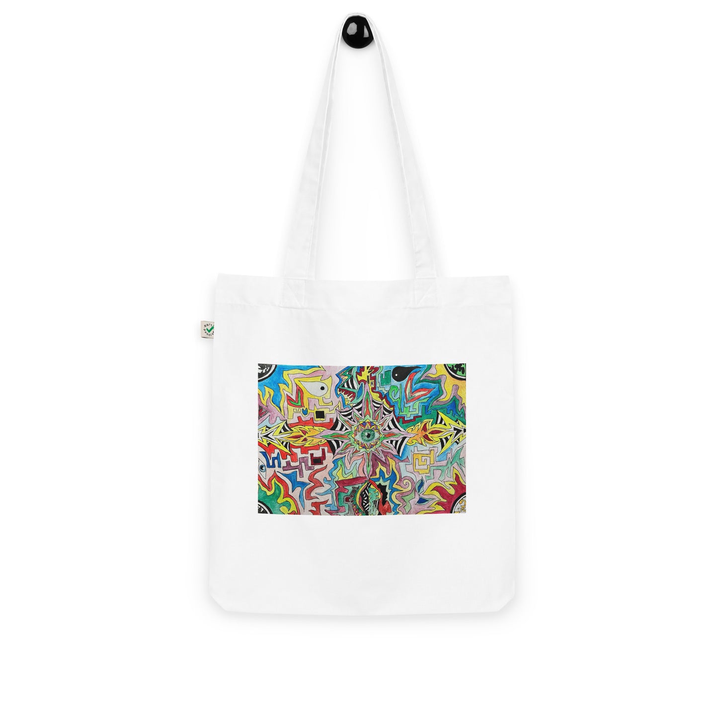 Vision Organic fashion tote bag