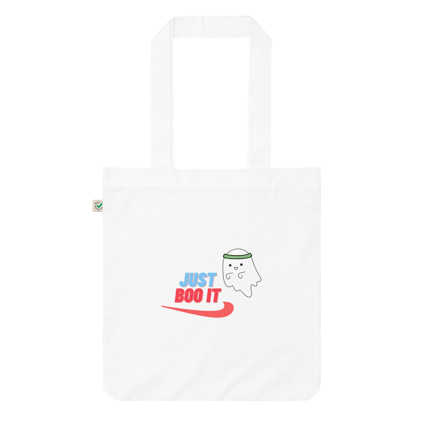 Just Boo It Organic fashion tote bag