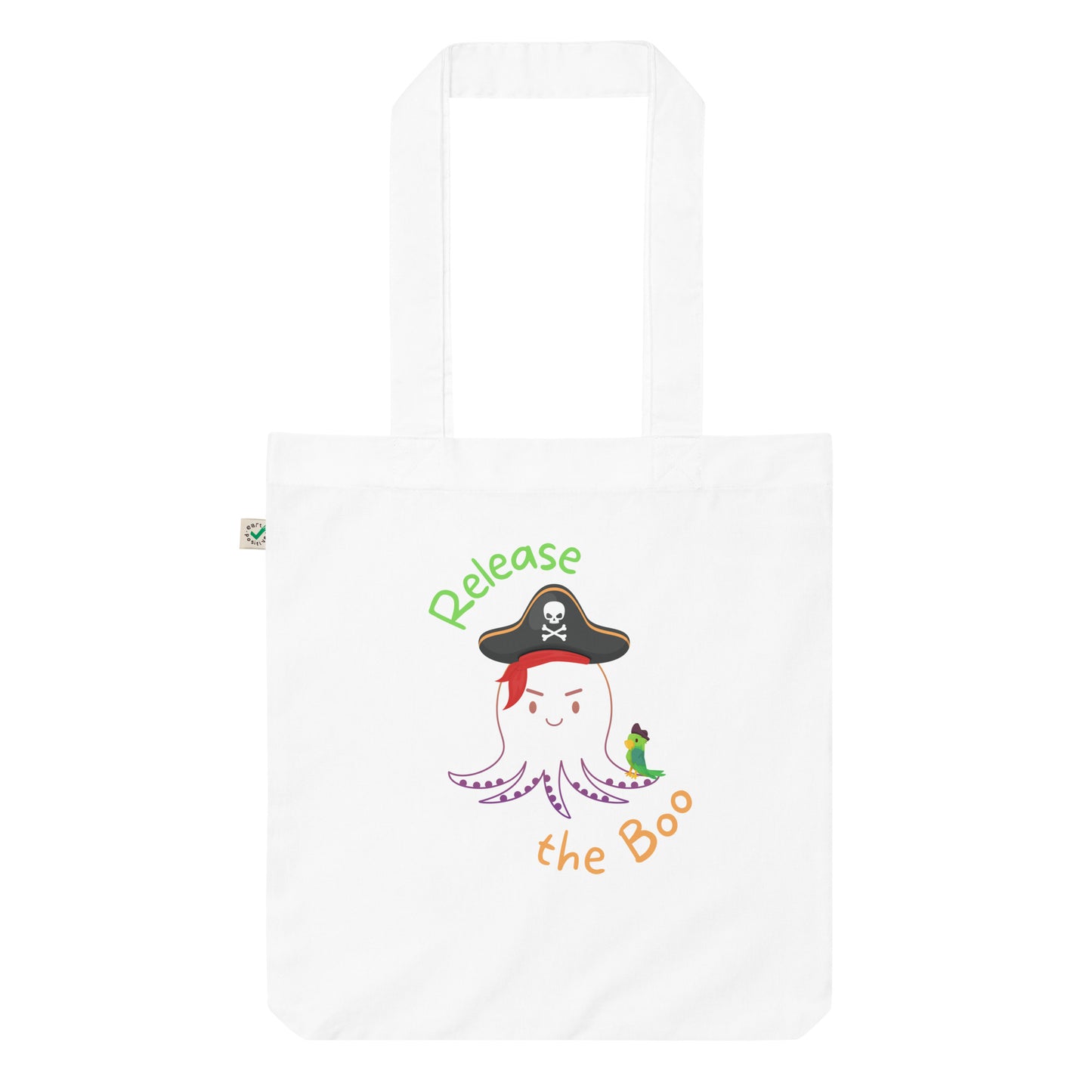 Release the Boo Organic fashion tote bag