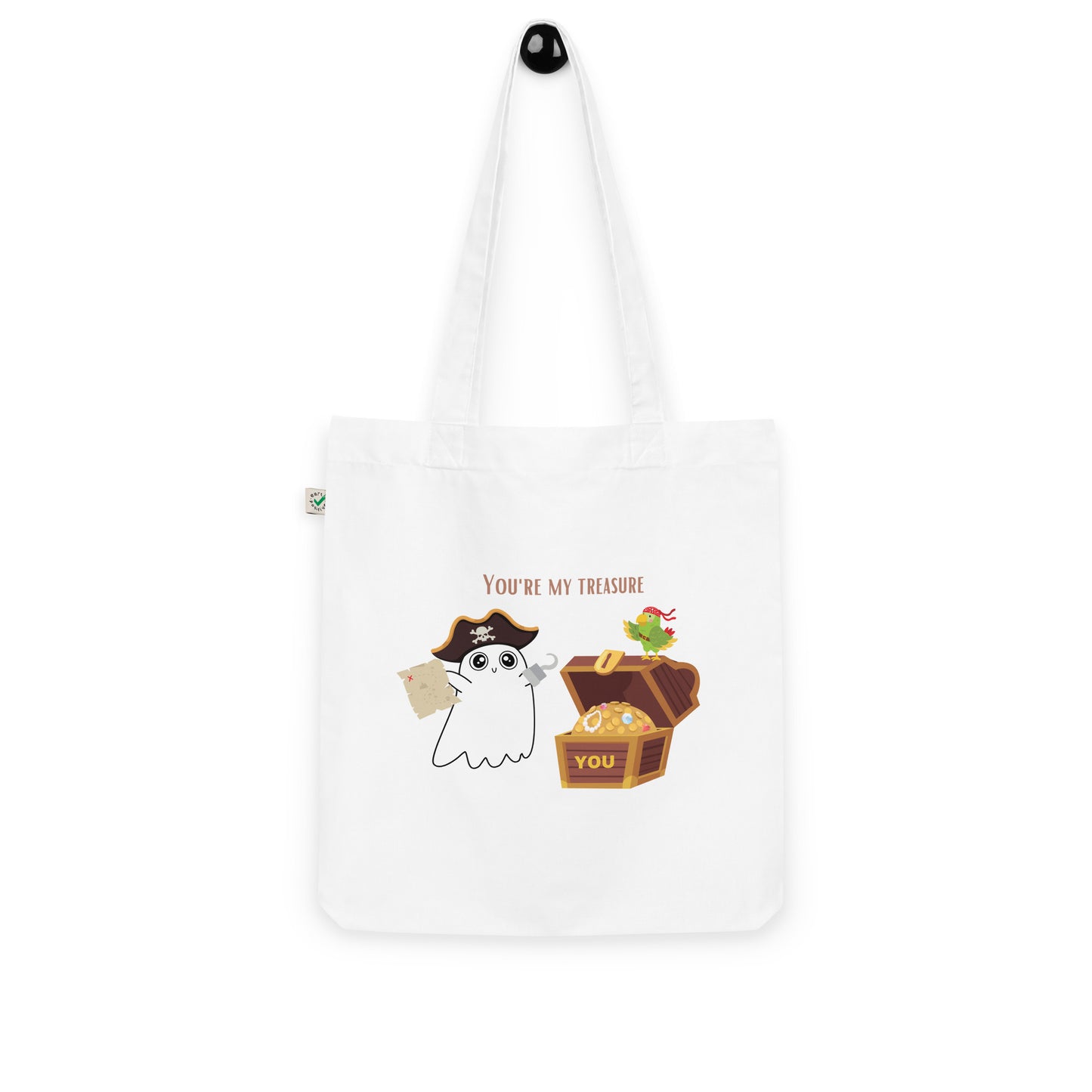 You're my treasure Organic fashion tote bag