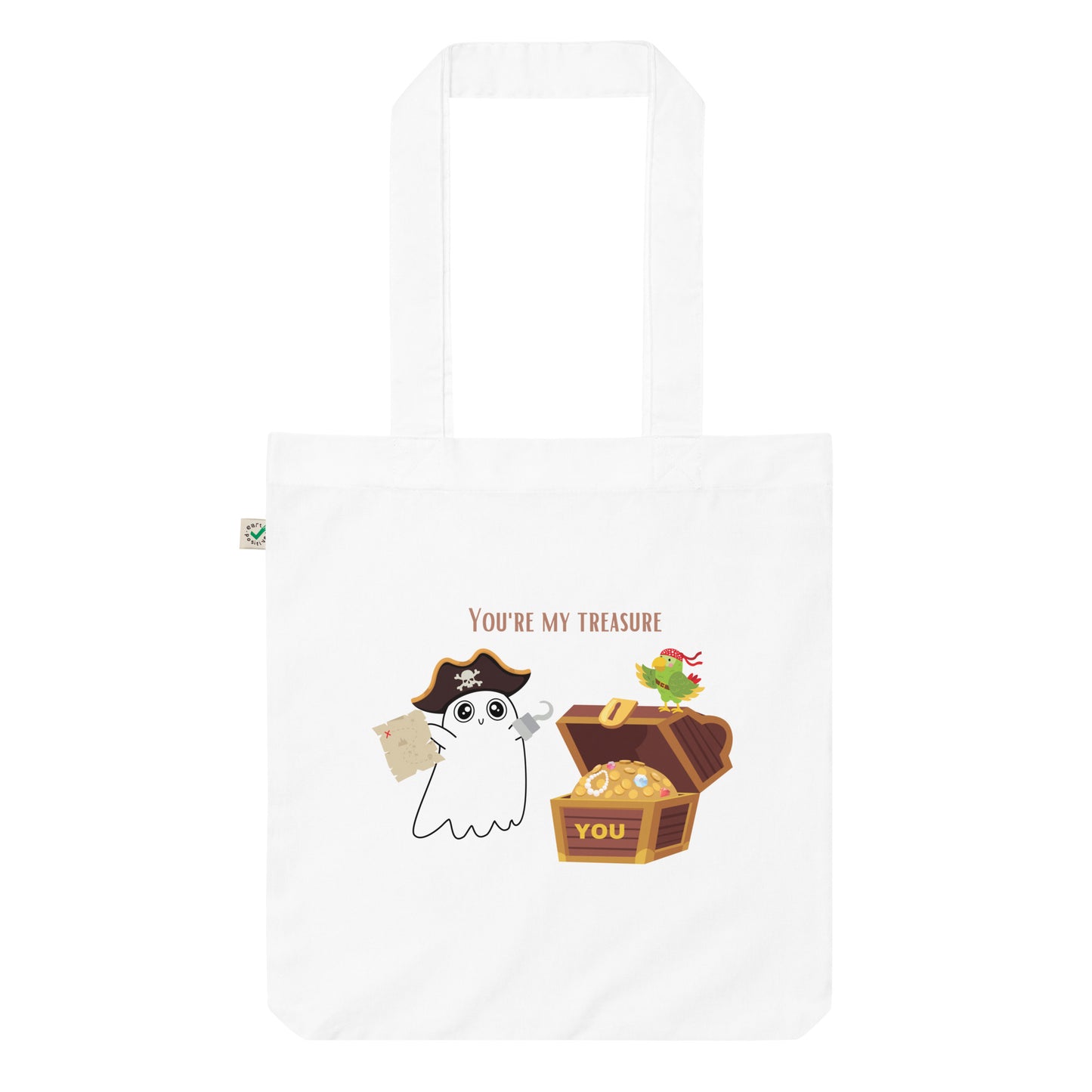 You're my treasure Organic fashion tote bag