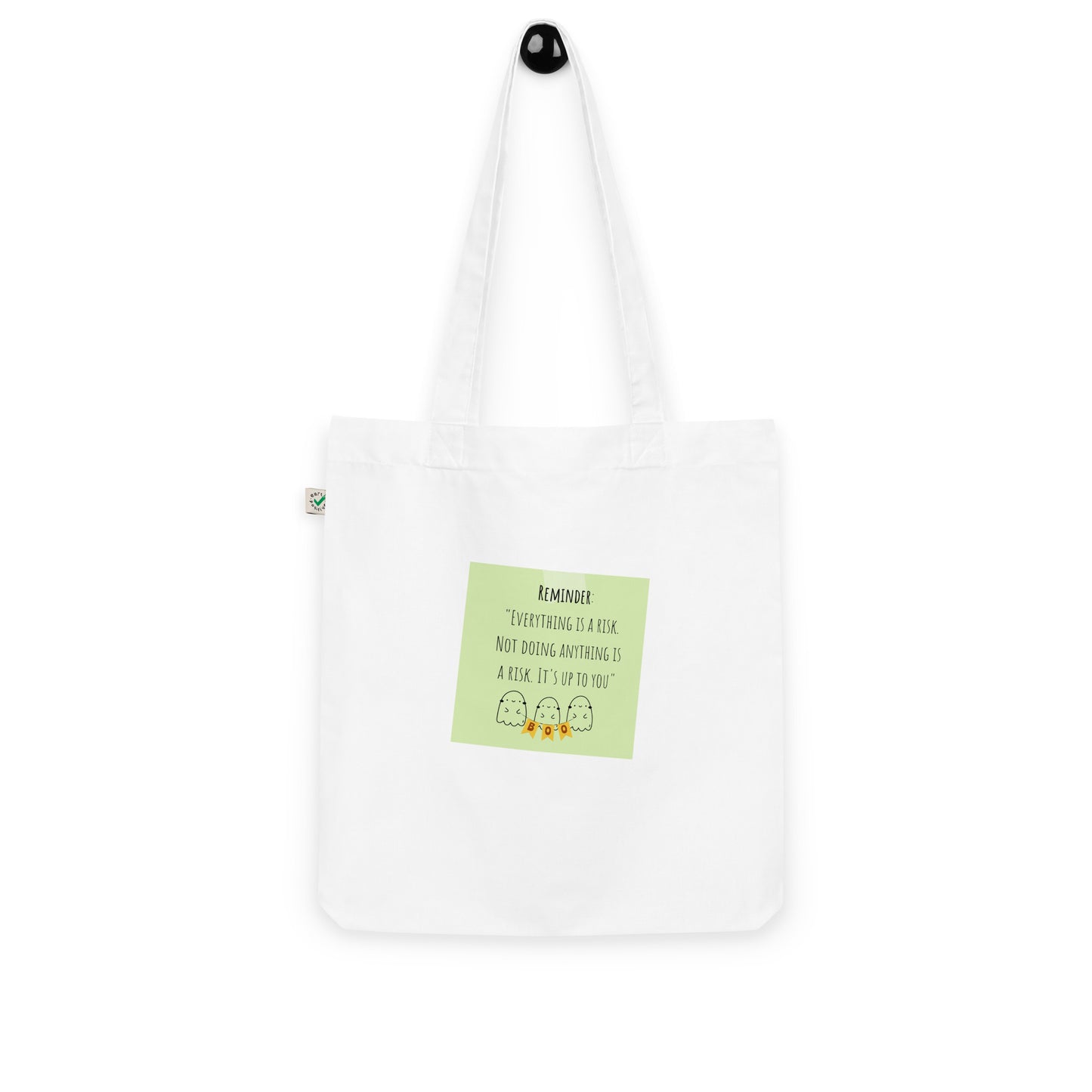 Reminder Organic fashion tote bag