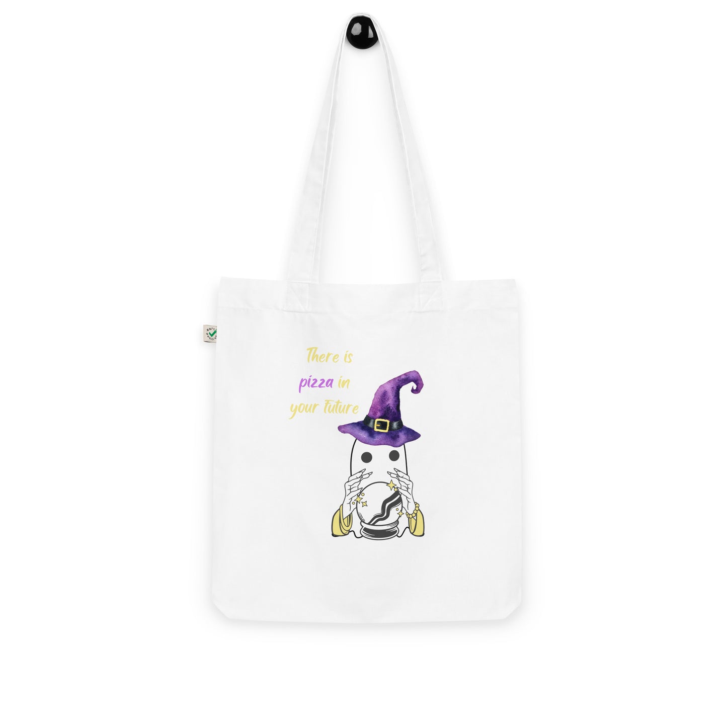 There is pizza in your future Organic fashion tote bag