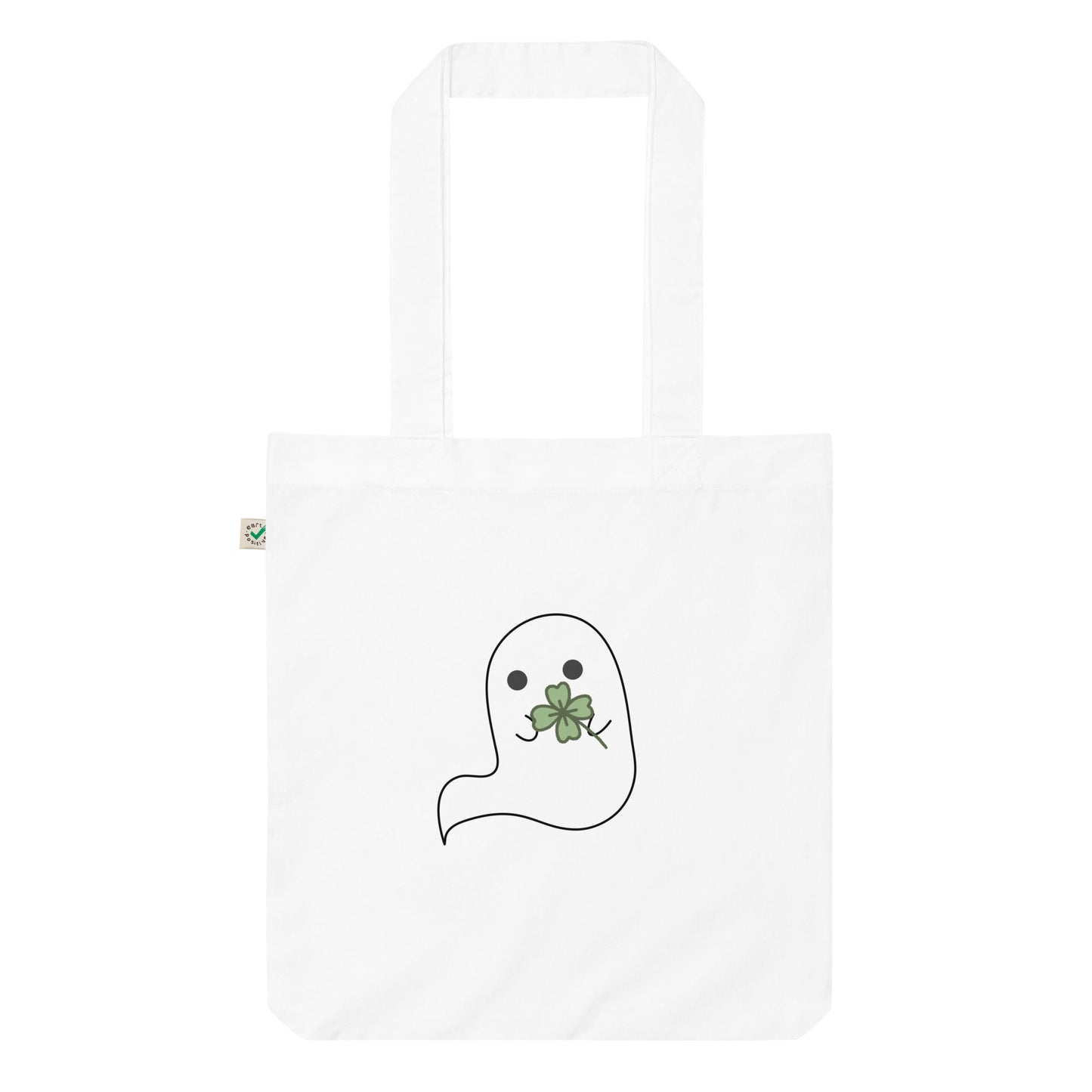 Clover Boo Organic fashion tote bag