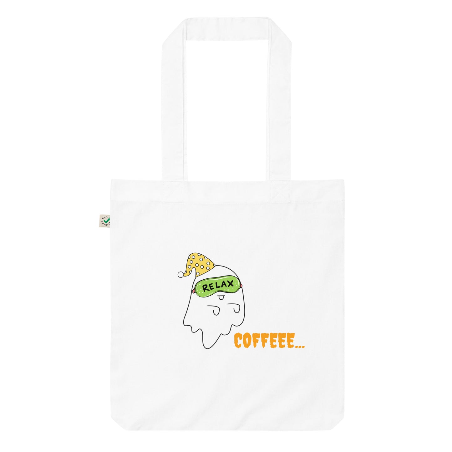 Coffee Boo Organic fashion tote bag