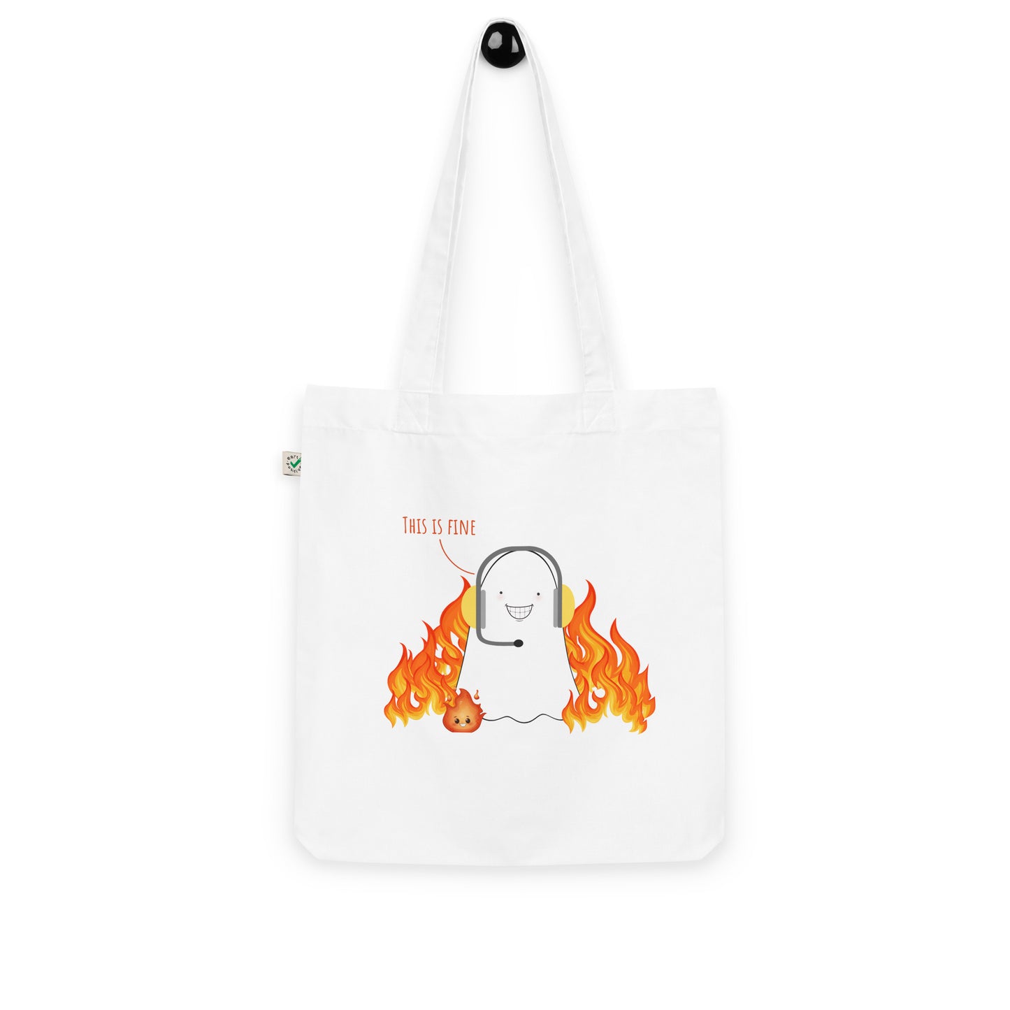 This is fine Organic fashion tote bag