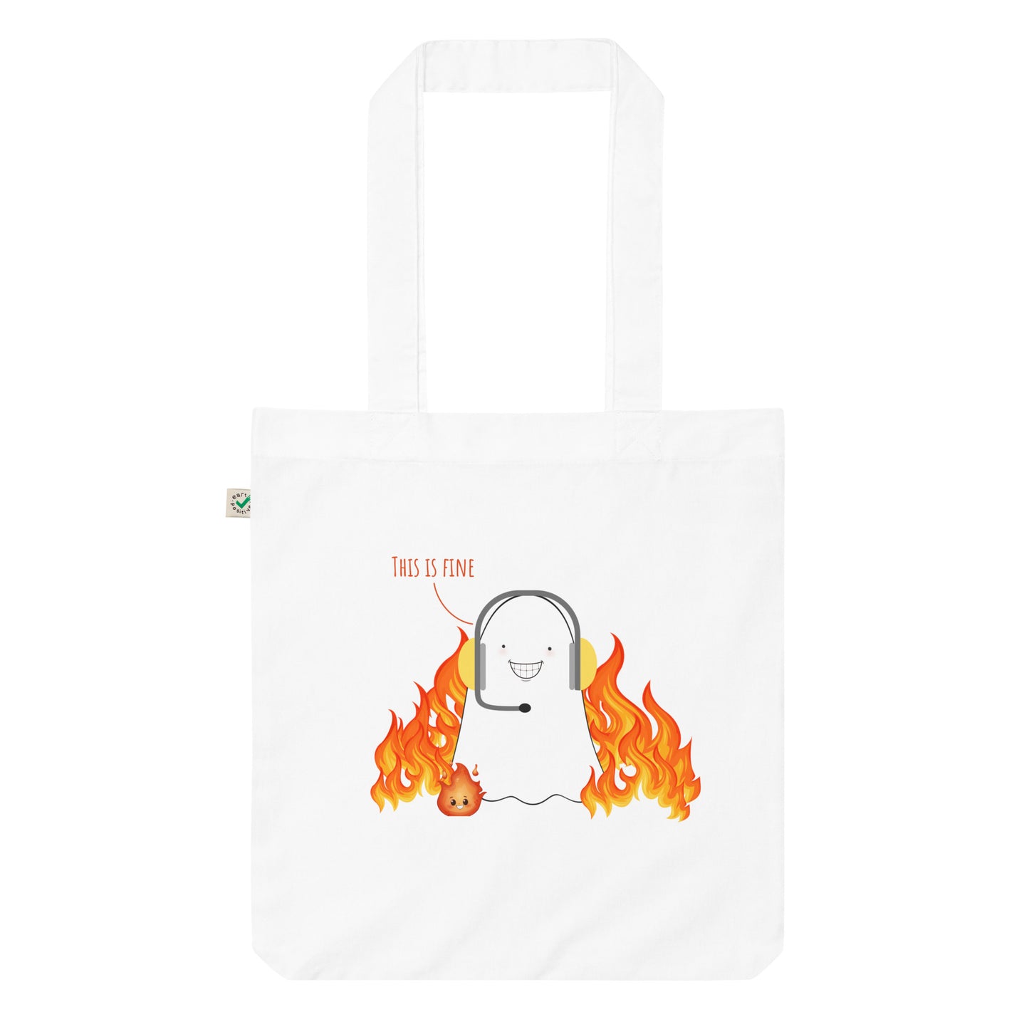 This is fine Organic fashion tote bag