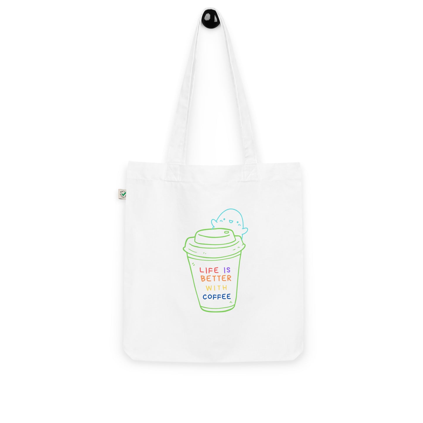 Coffee Organic fashion tote bag