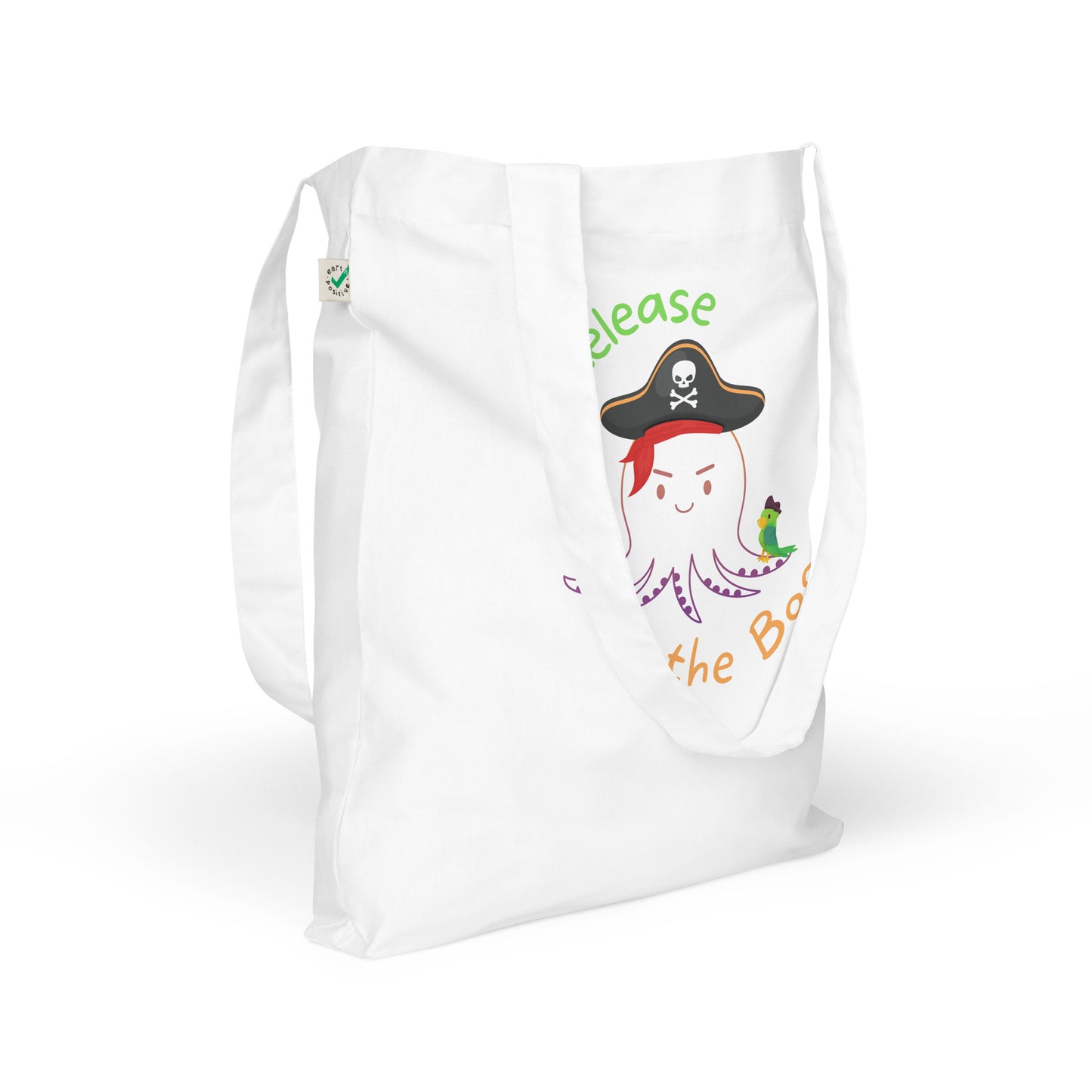 Release the Boo Organic fashion tote bag