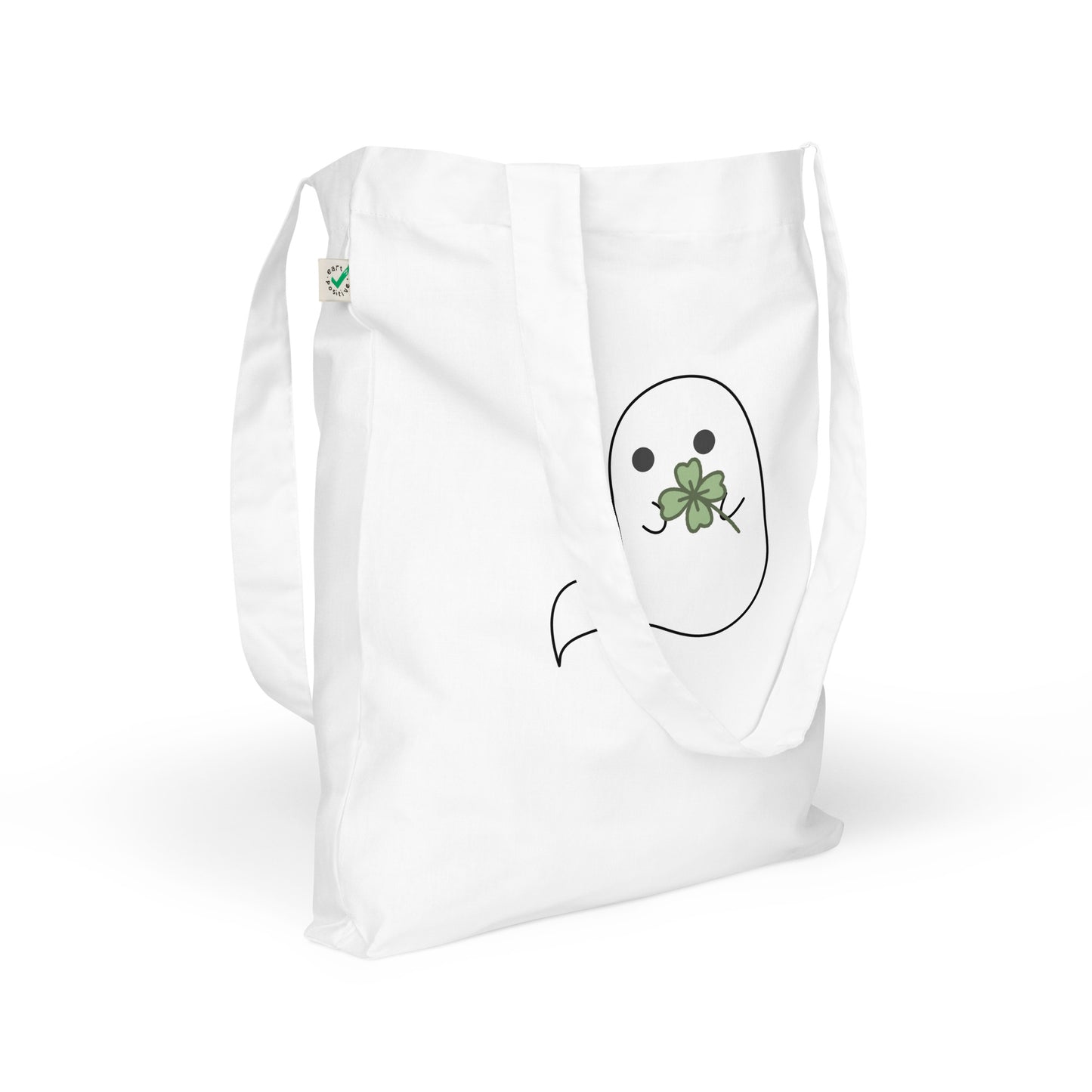 Clover Boo Organic fashion tote bag