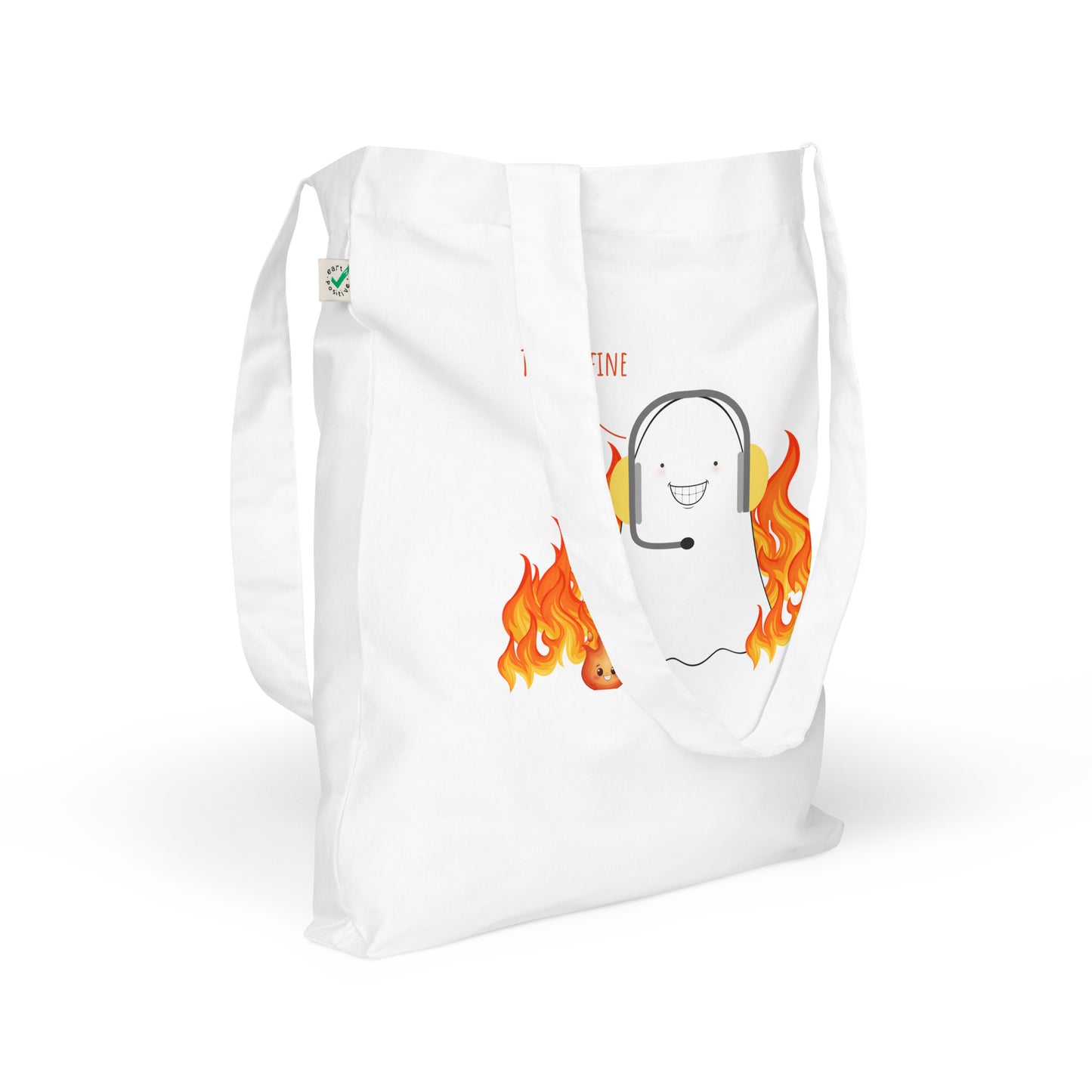 This is fine Organic fashion tote bag