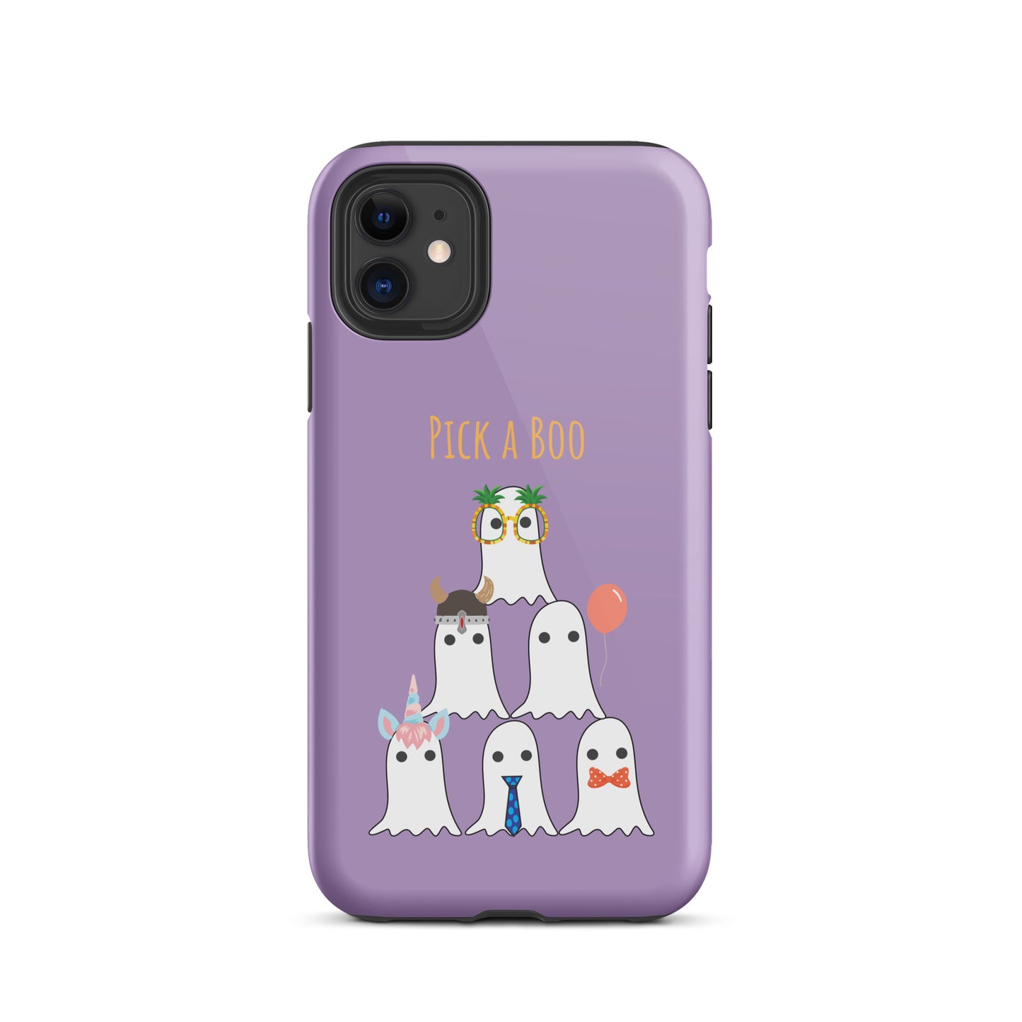 Pick a boo (purple) Tough Case for iPhone®