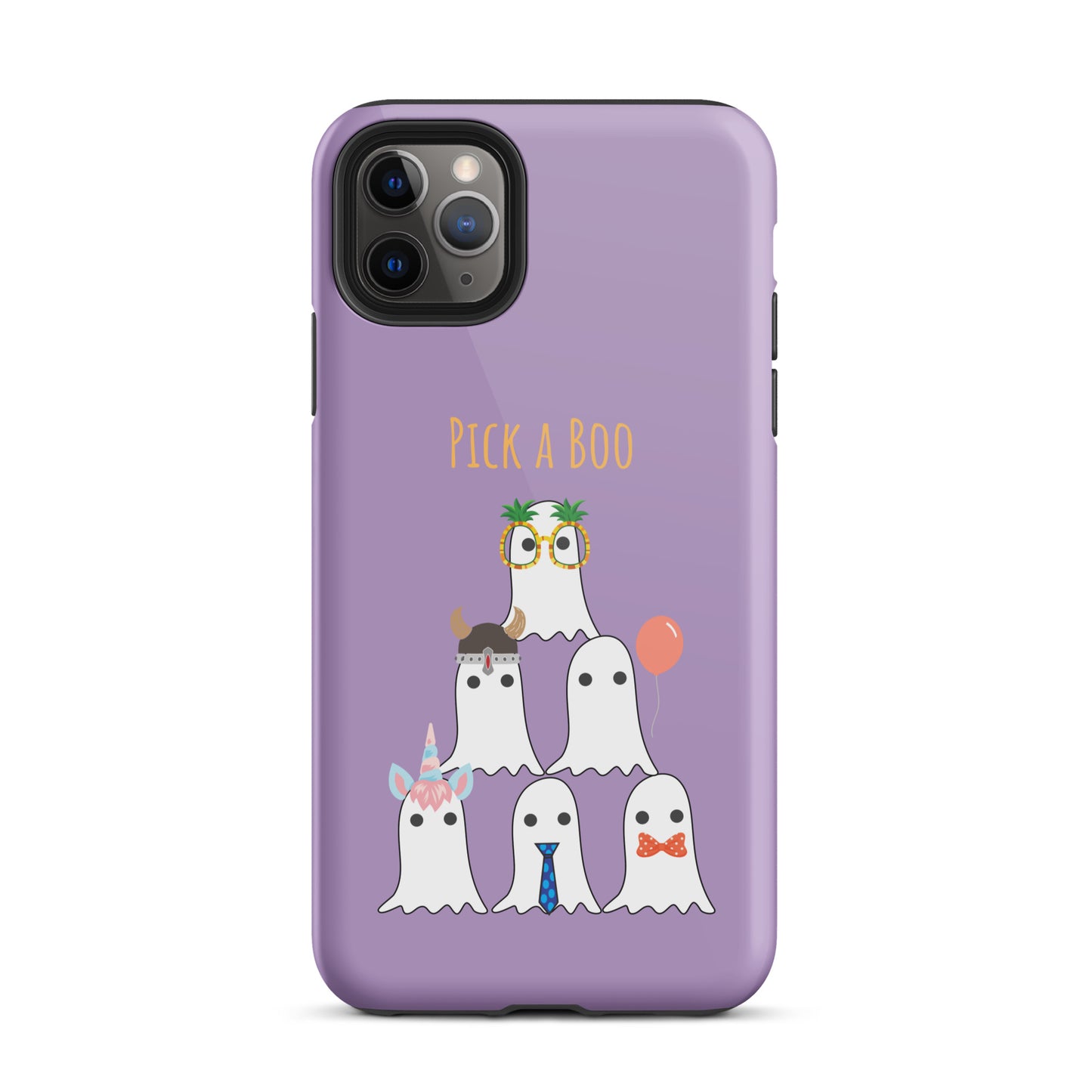 Pick a boo (purple) Tough Case for iPhone®