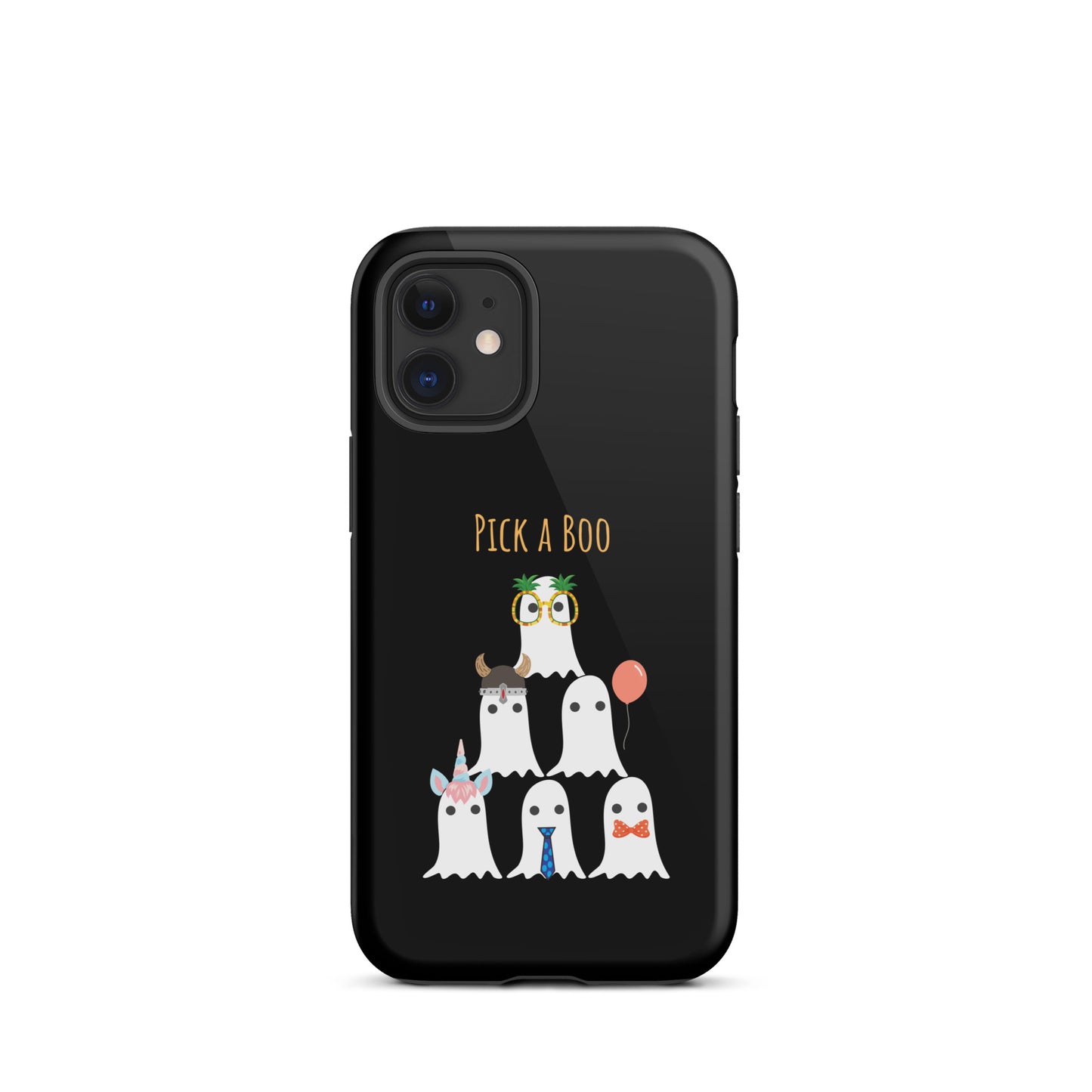 Pick a boo (black) Tough Case for iPhone®