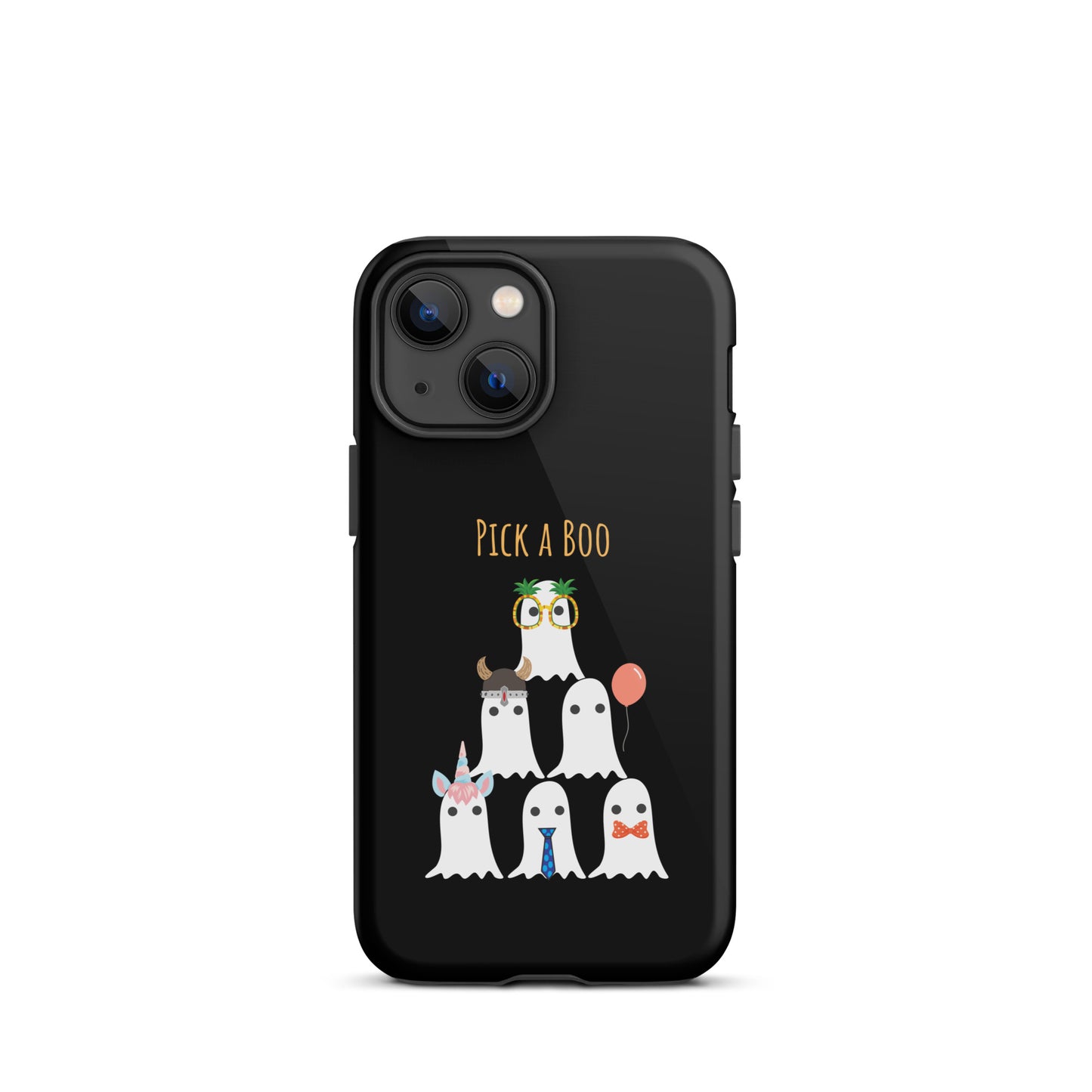 Pick a boo (black) Tough Case for iPhone®