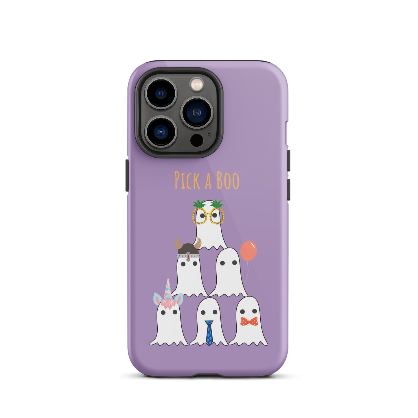 Pick a boo (purple) Tough Case for iPhone®