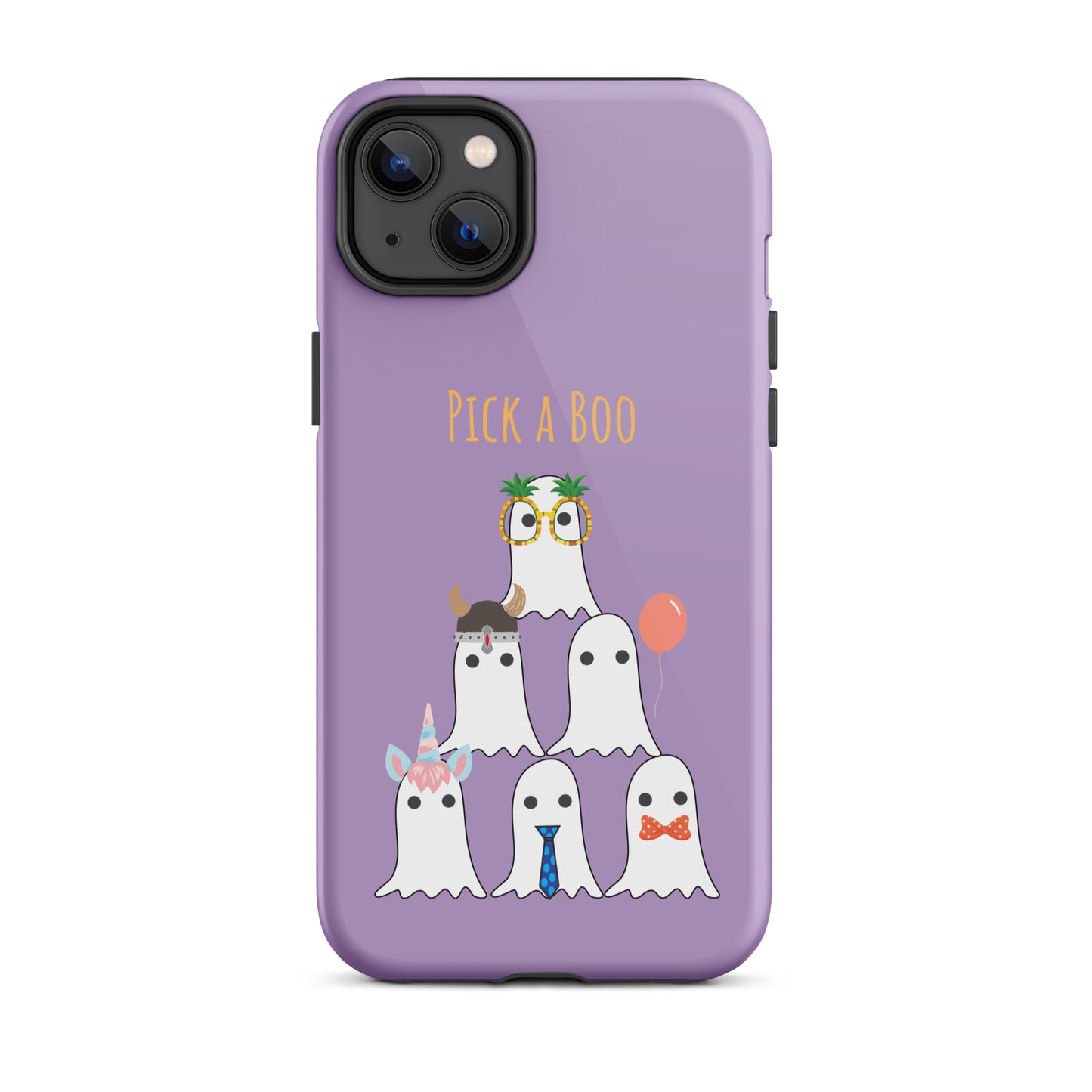 Pick a boo (purple) Tough Case for iPhone®