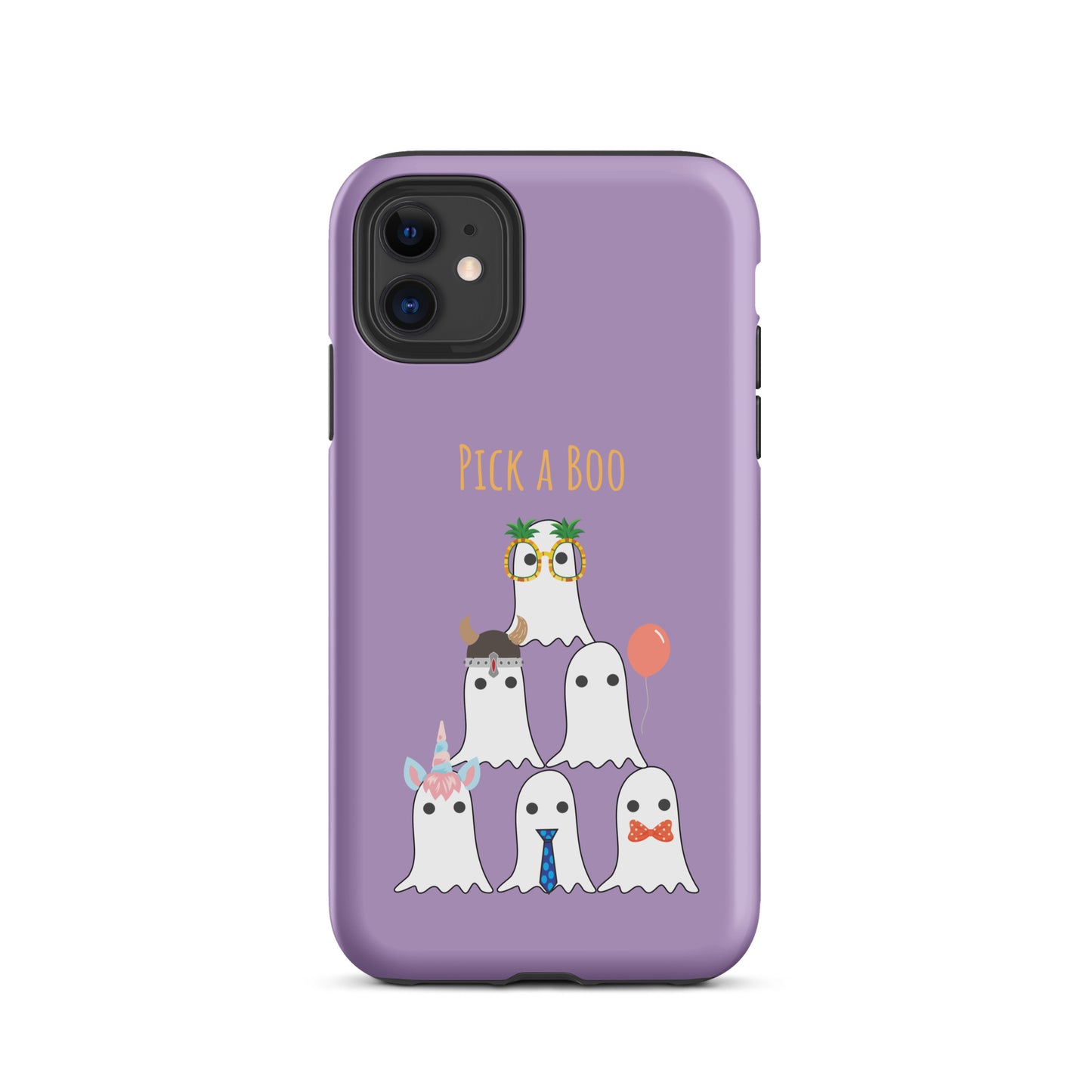 Pick a boo (purple) Tough Case for iPhone®