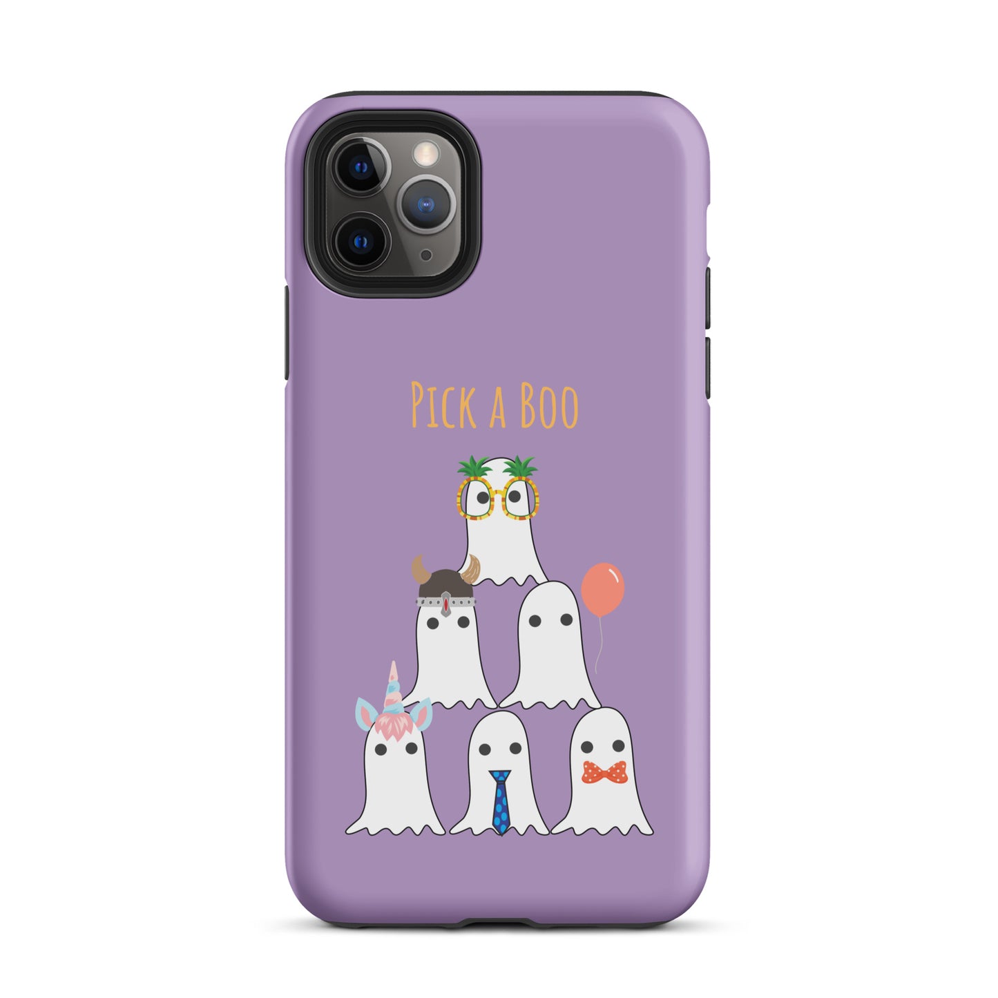 Pick a boo (purple) Tough Case for iPhone®