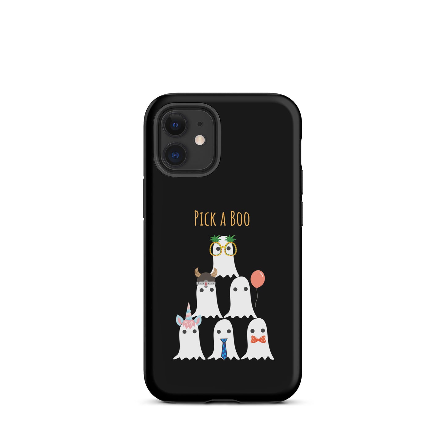 Pick a boo (black) Tough Case for iPhone®