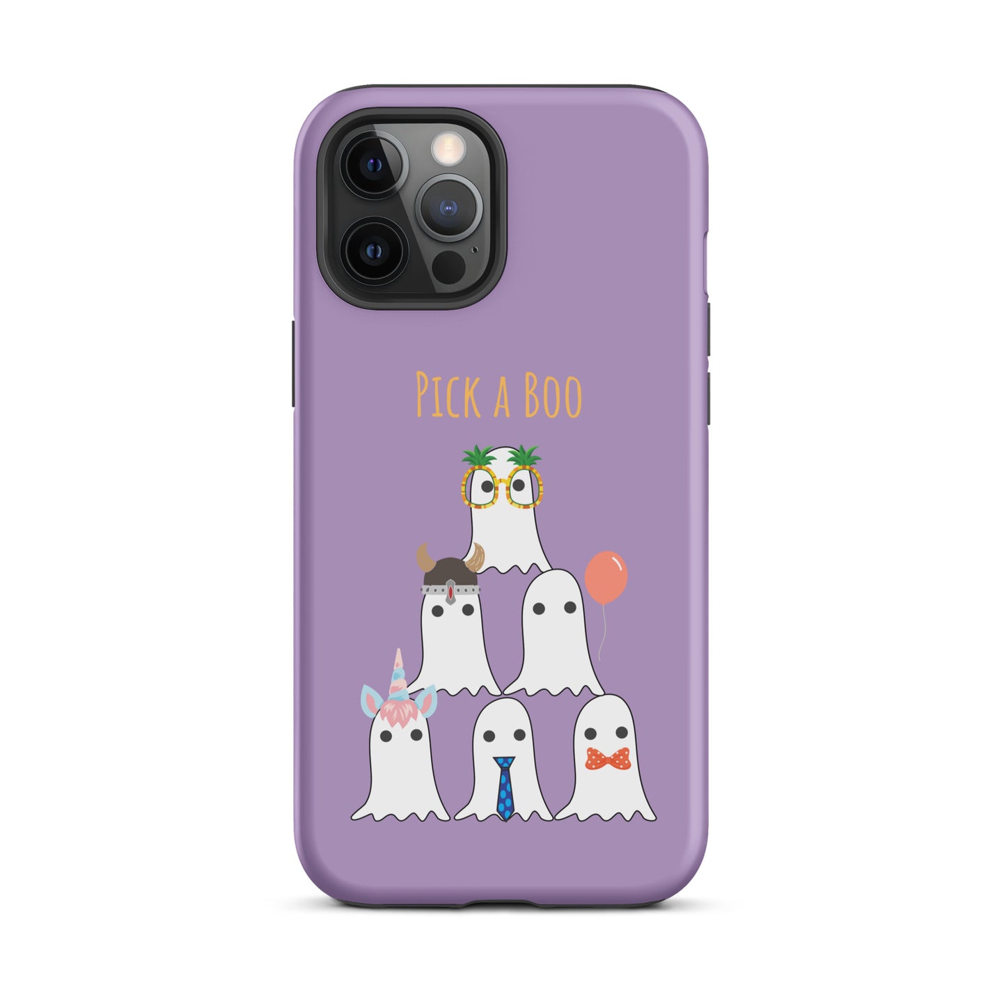 Pick a boo (purple) Tough Case for iPhone®