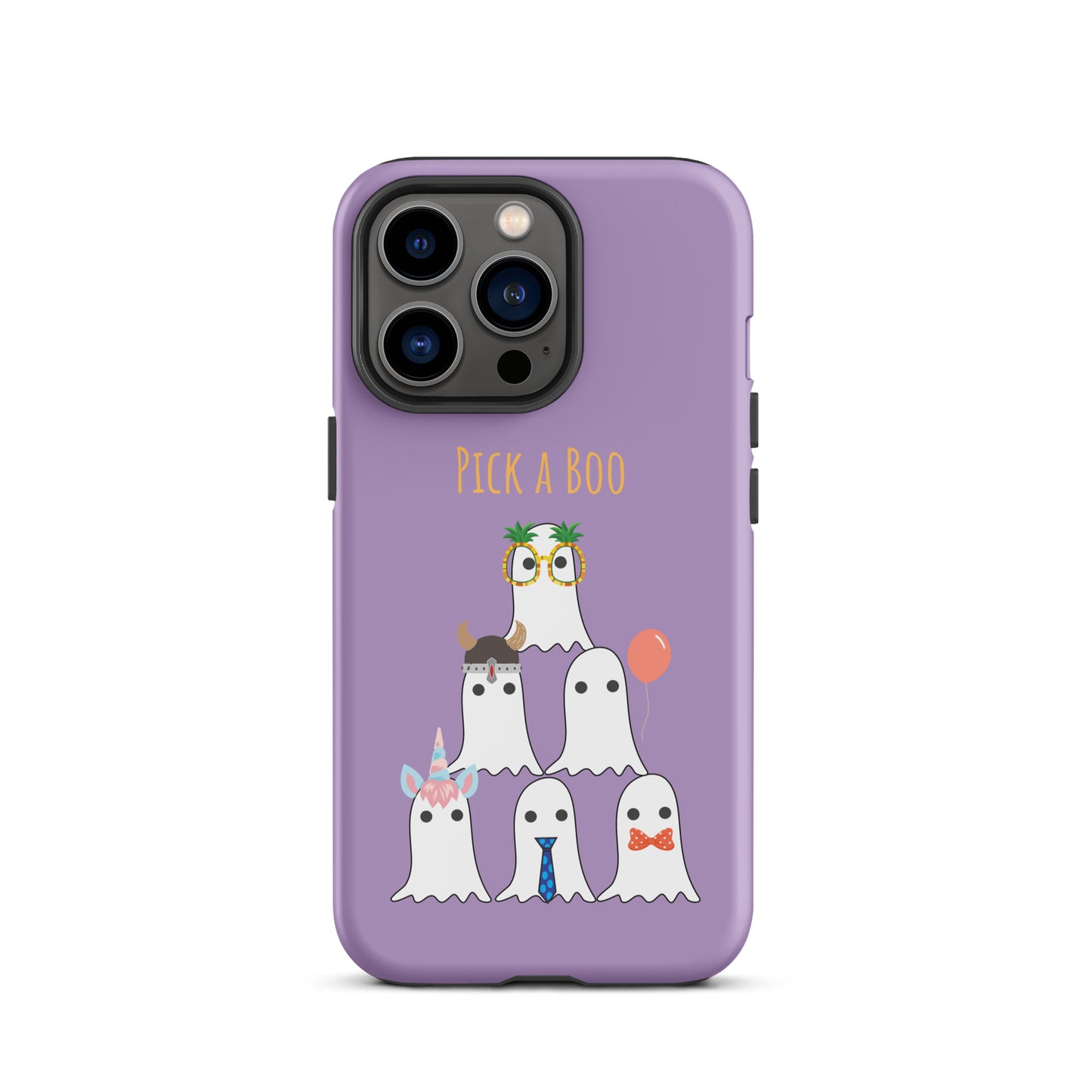 Pick a boo (purple) Tough Case for iPhone®