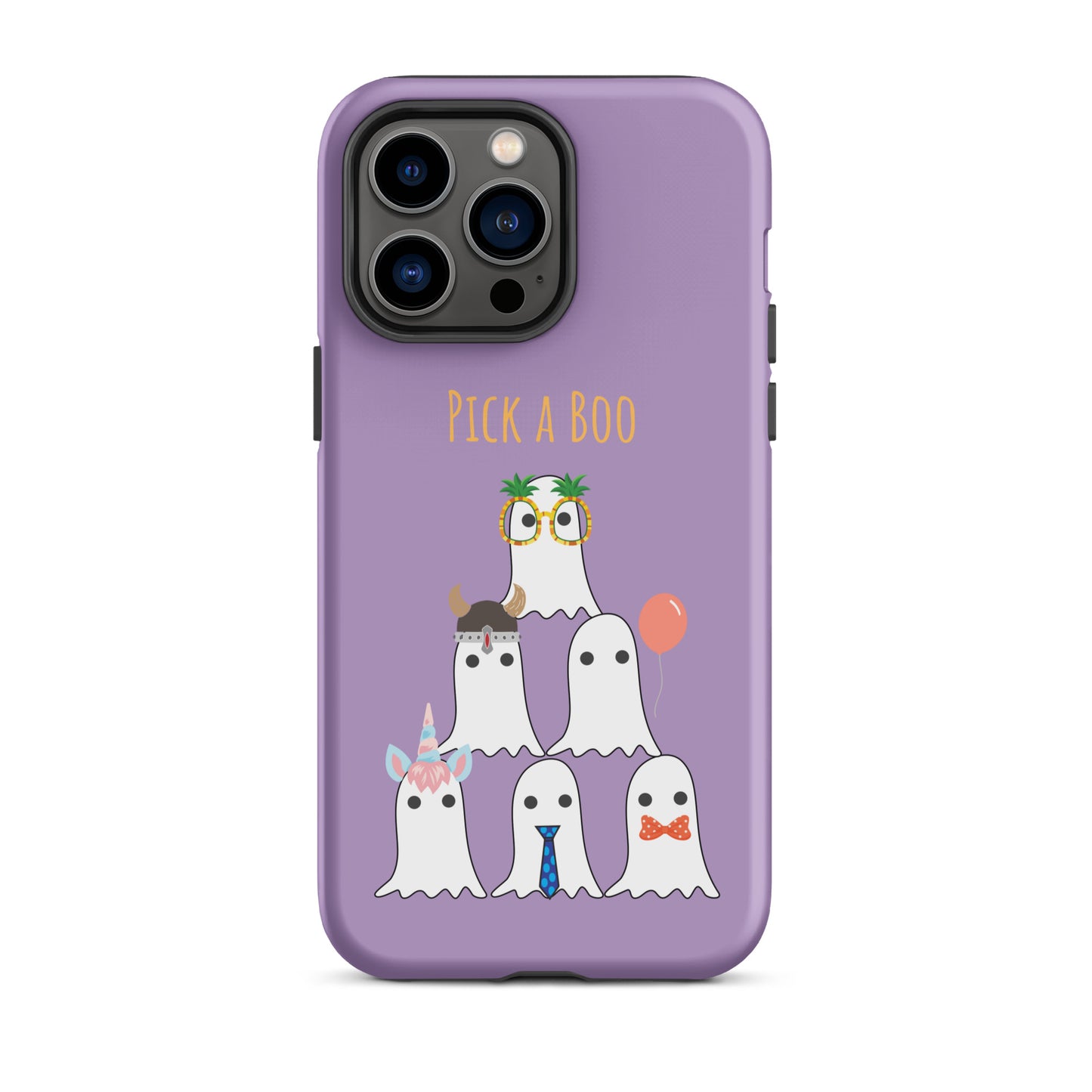 Pick a boo (purple) Tough Case for iPhone®