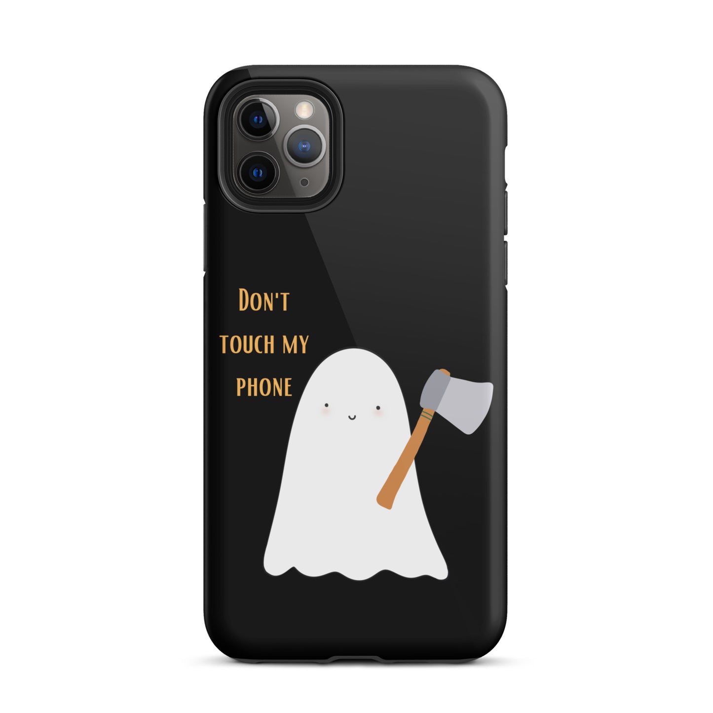 Don't touch my phone Tough Case for iPhone®