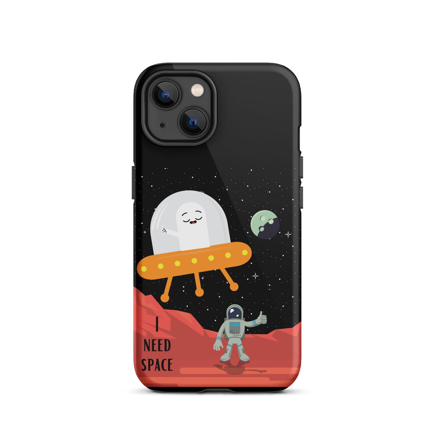 I need space Tough Case for iPhone®