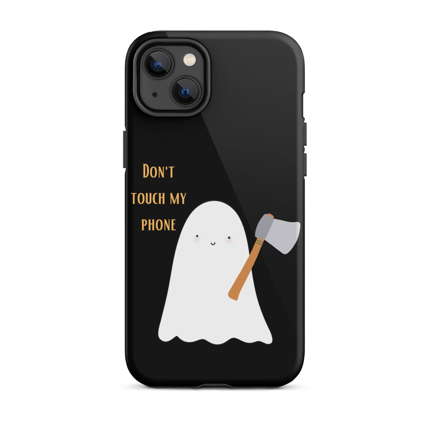 Don't touch my phone Tough Case for iPhone®